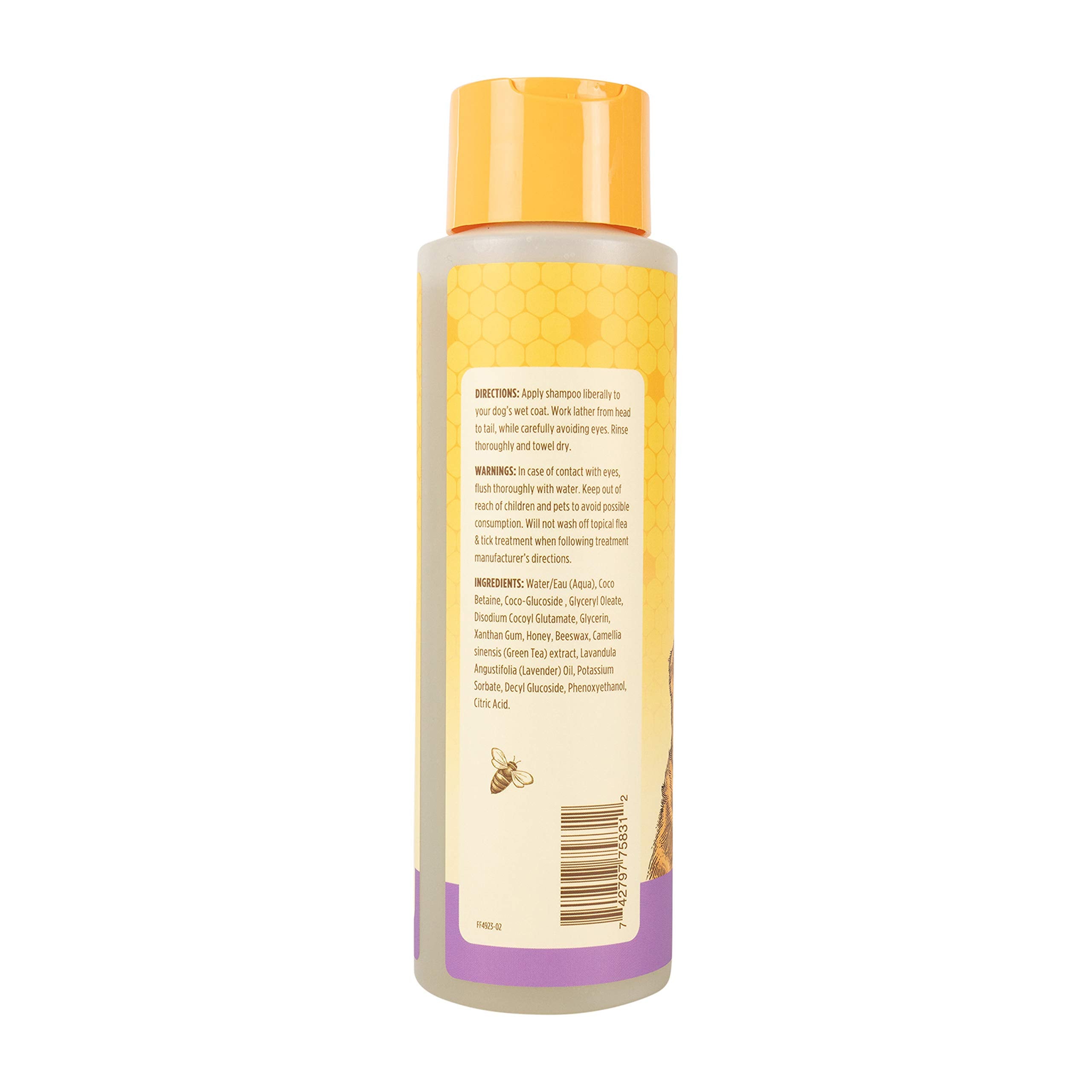 Burt'S Bees For Pets Calming Dog Shampoo With Lavender And Green Tea, 95% Natural Origin Formulas, Soothing Canine Cleanser - Gentle Wash, 16 Oz