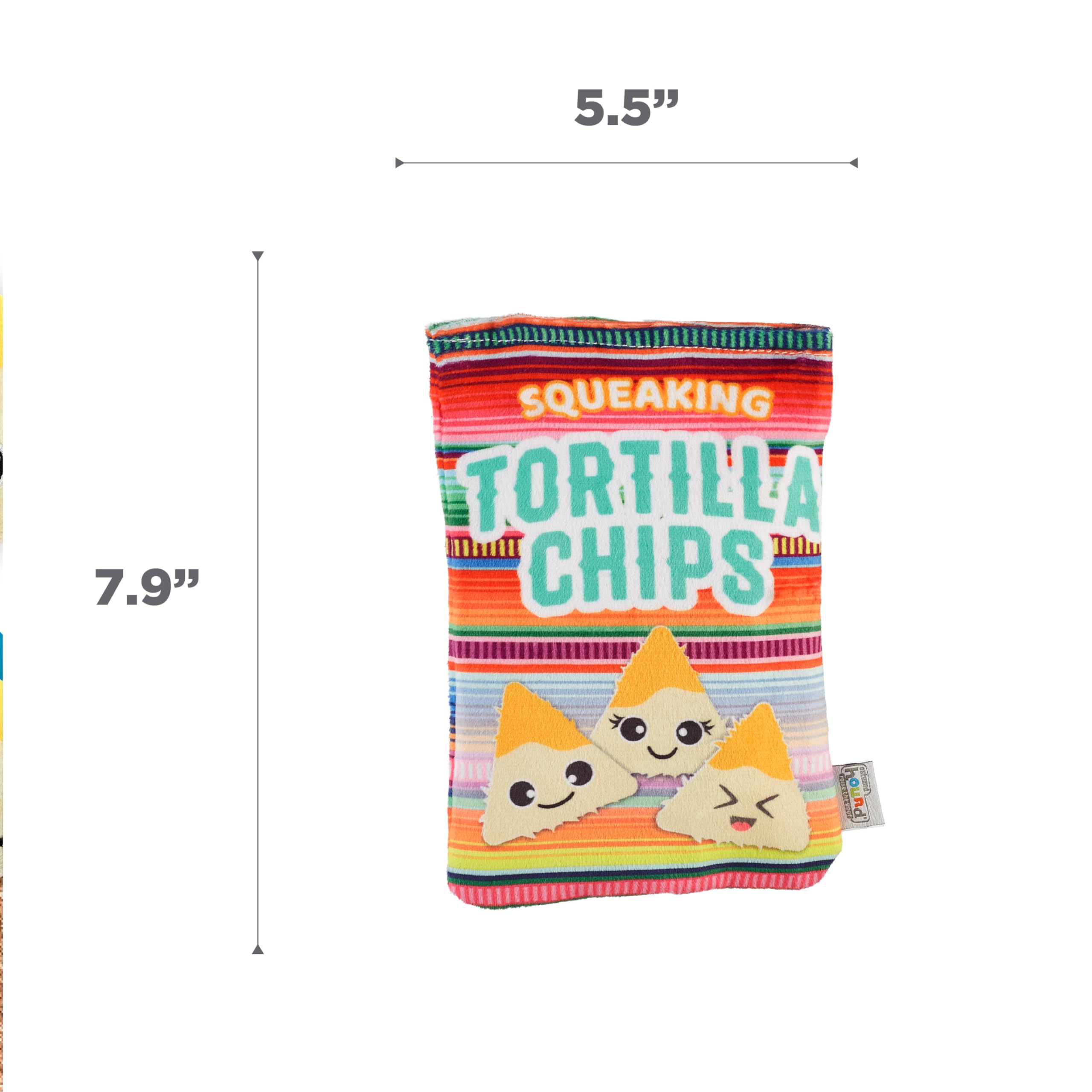 Outward Hound Snack Bag Tortilla Chips Puzzle Squeaky Dog Toys