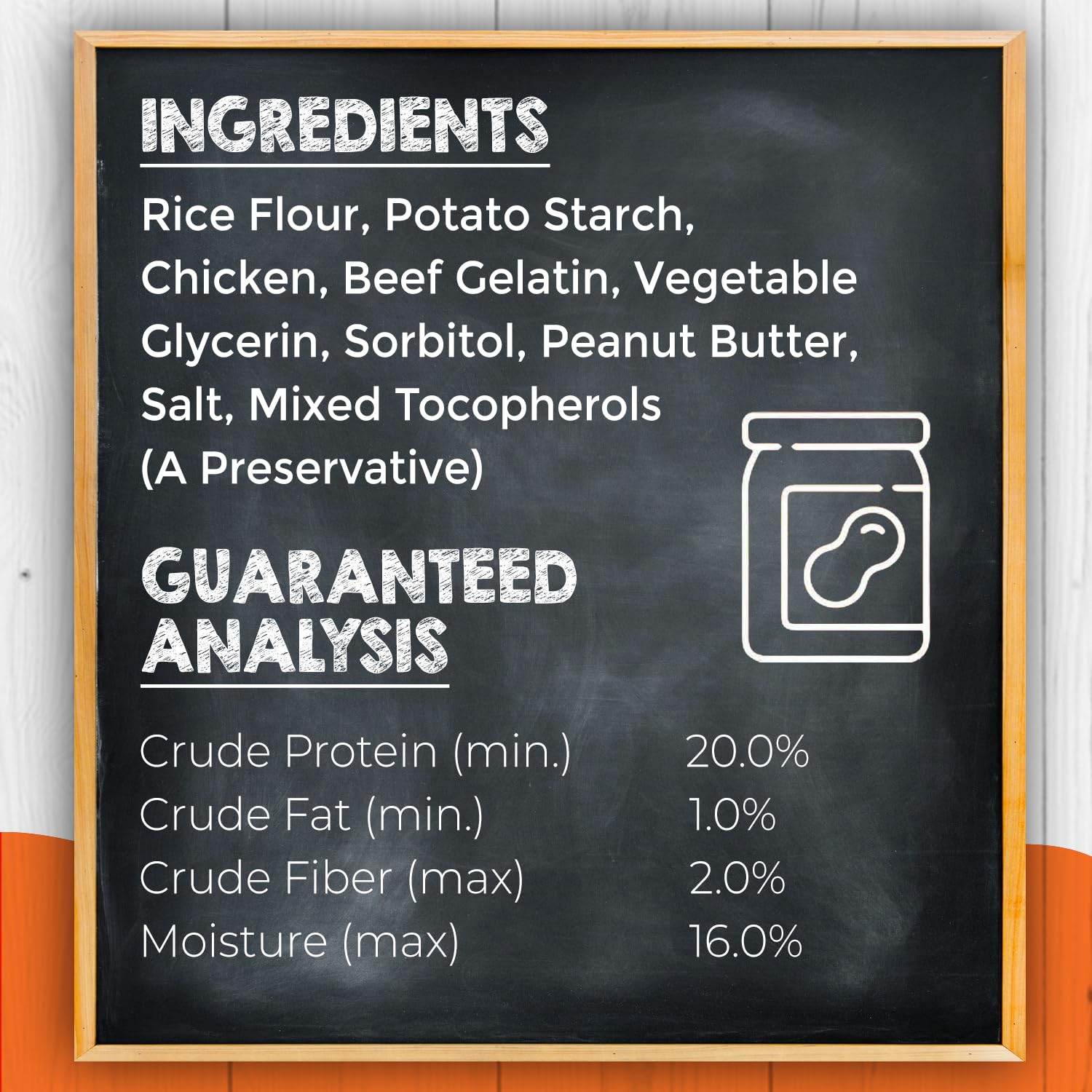 Canine Naturals IrresistiBONES Long Lasting Peanut Butter Chew - Made with Real Peanut Butter - All Natural and Easily Digestibl