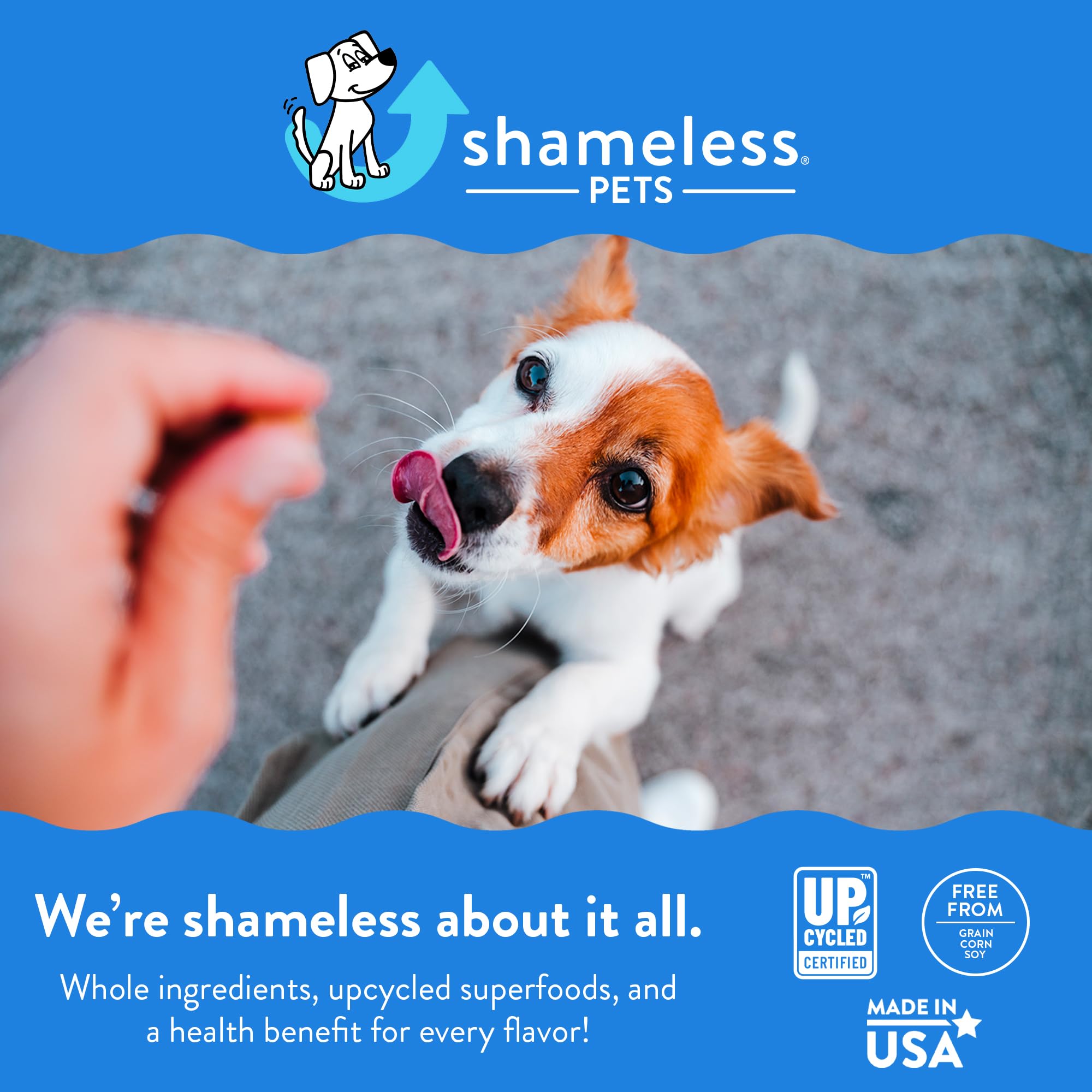 Shameless Pets Soft-Baked Dog Treats - Treats to Help Dog Health and Maintain Healthy Breath, Training Treats for Dogs, Made in