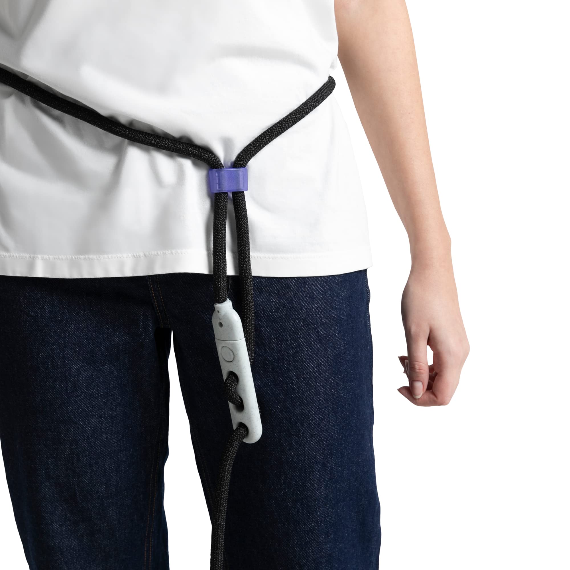 Nox Reflective 3-In-1 Hands-Free Dog Leash, Versatile Crossbody Rope Leash, Adjustable Long Leash, Easy On The Wrist