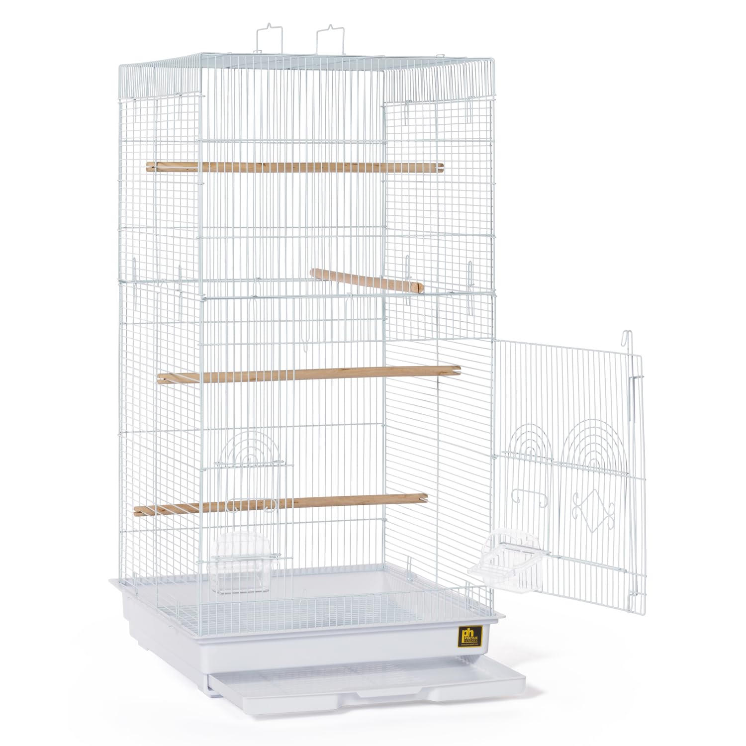 Prevue Pet Products SPECONO1818H-W Tall Tiel Cage, White