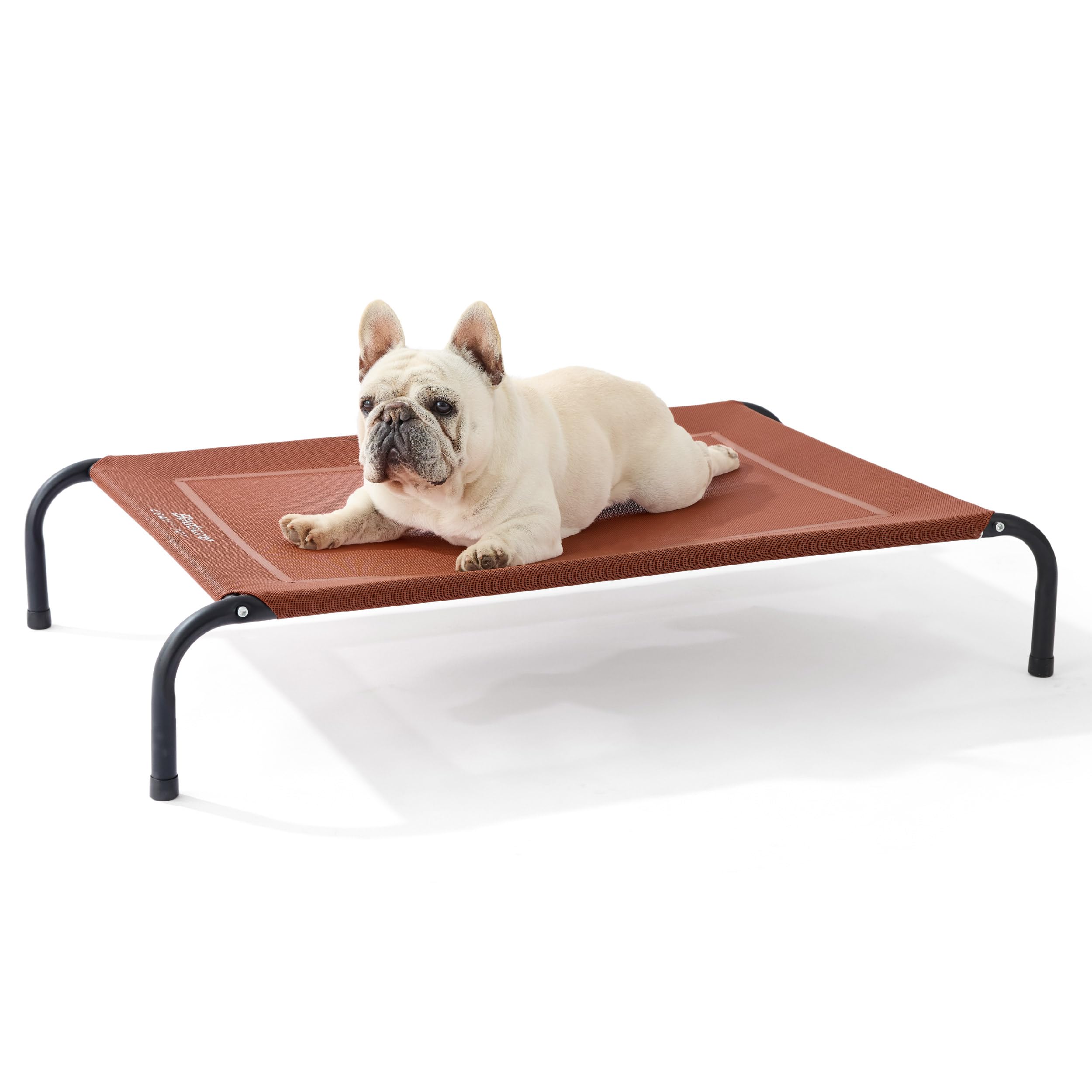 Bedsure Medium Elevated Cooling Outdoor Dog Bed - Raised Cots For Medium Dogs, Portable Indoor & Outdoor Pet Hammock Bed With Sk