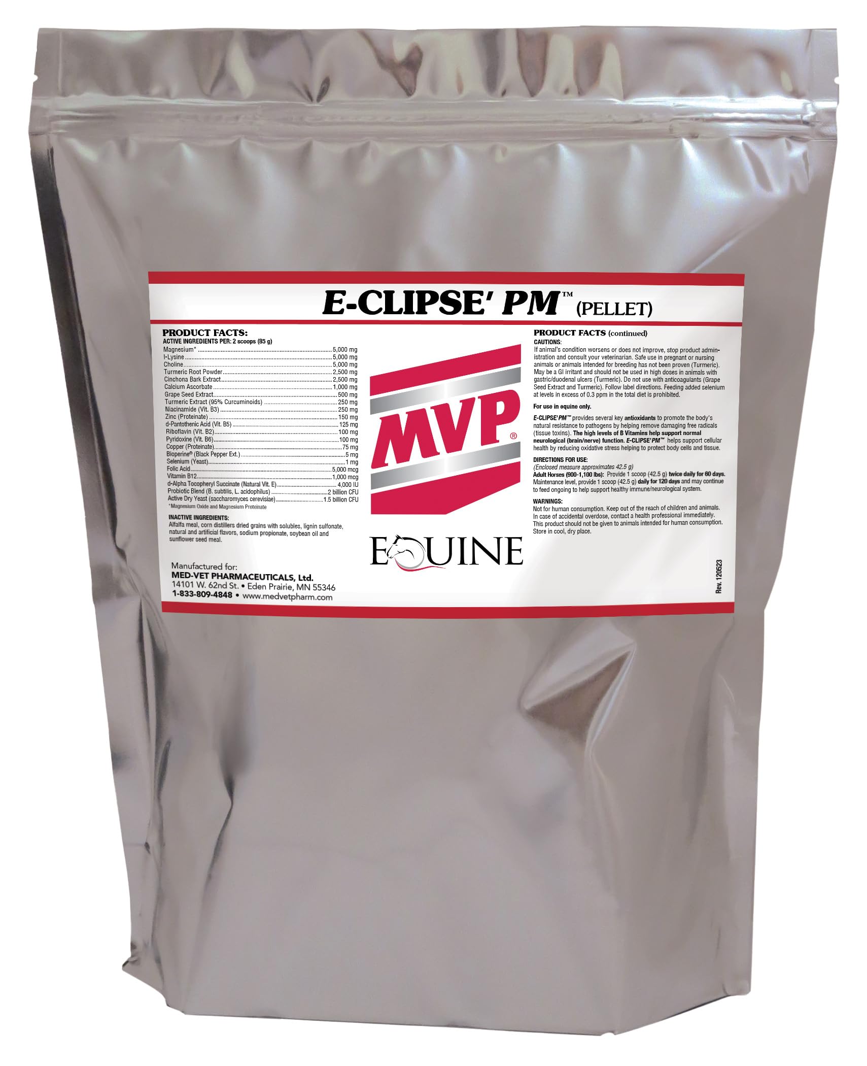 E-Clipse PM (6 lb) Neurologic Health/Immune Support for Horses