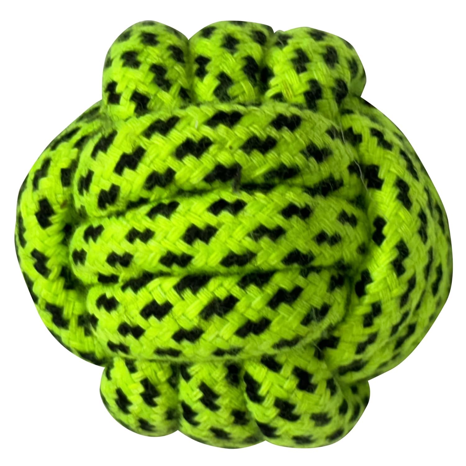 Pet Fun Rope Chew Ball | Toy For Dogs & Cats | Durable And NonToxic | Suitable For All Dog Breeds| Interactive Dog Toys For Pla
