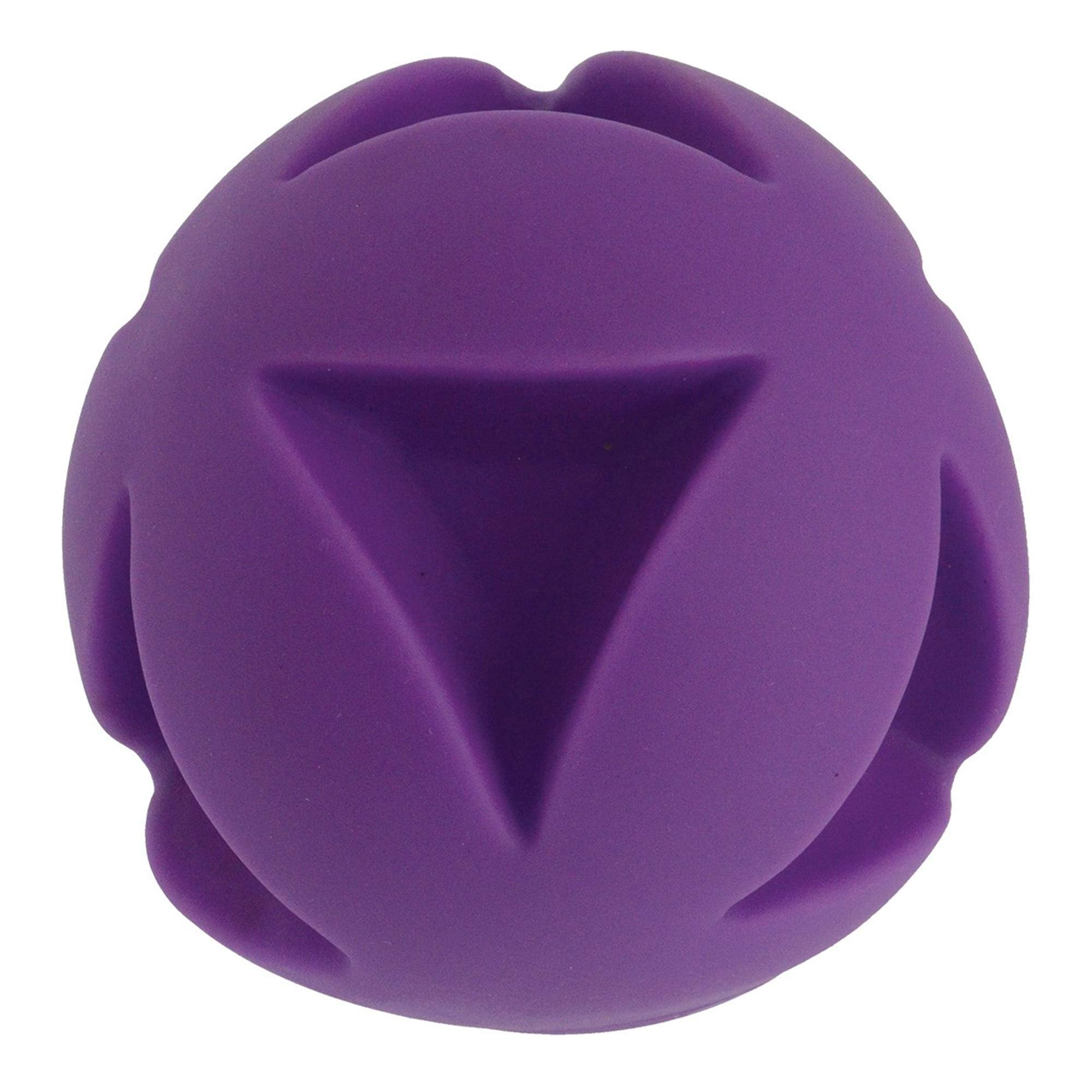 Soft-Flex Best Clutch Ball Dog Toy, 4.5-Inch Grape