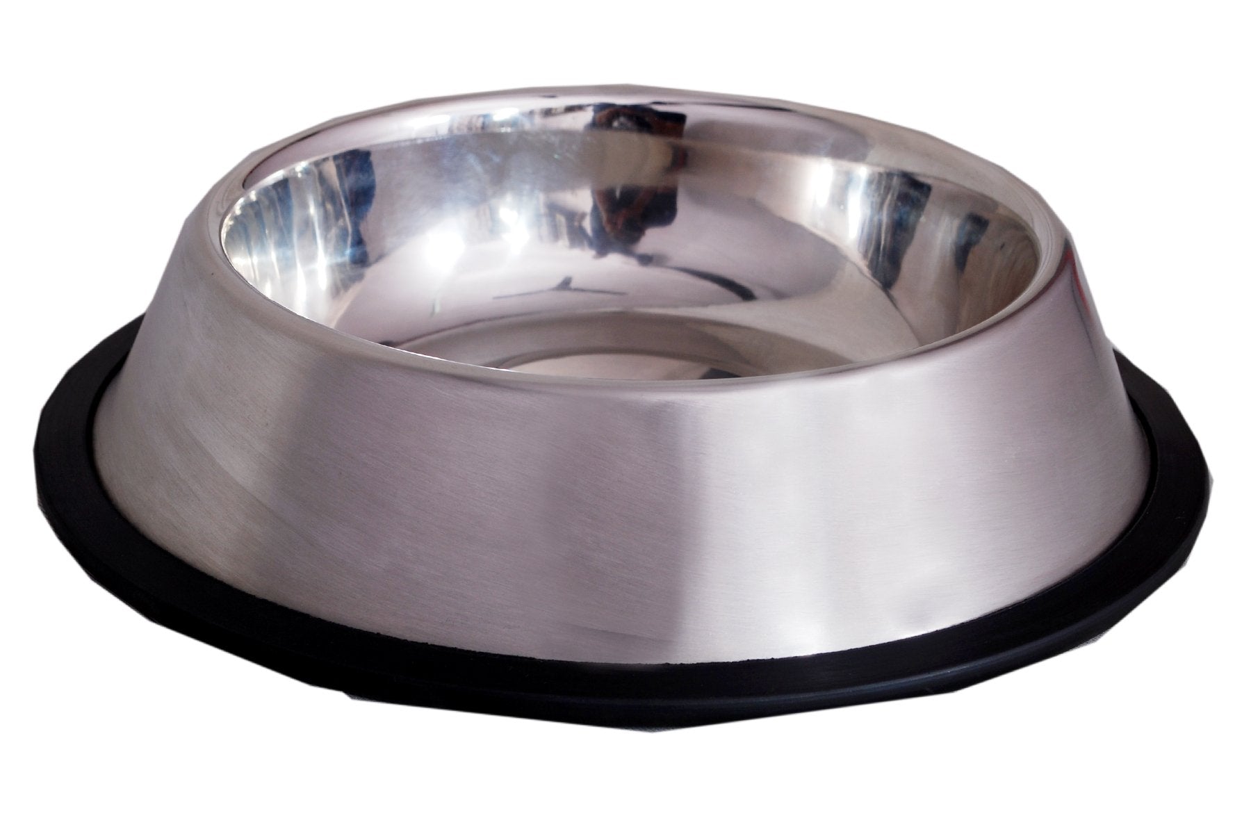 Jacky TreatsPet Bowl Stainless Steel | Dog Bowl | Cat Dish | Pet Food Water Bowl, Medium (1 Piece)