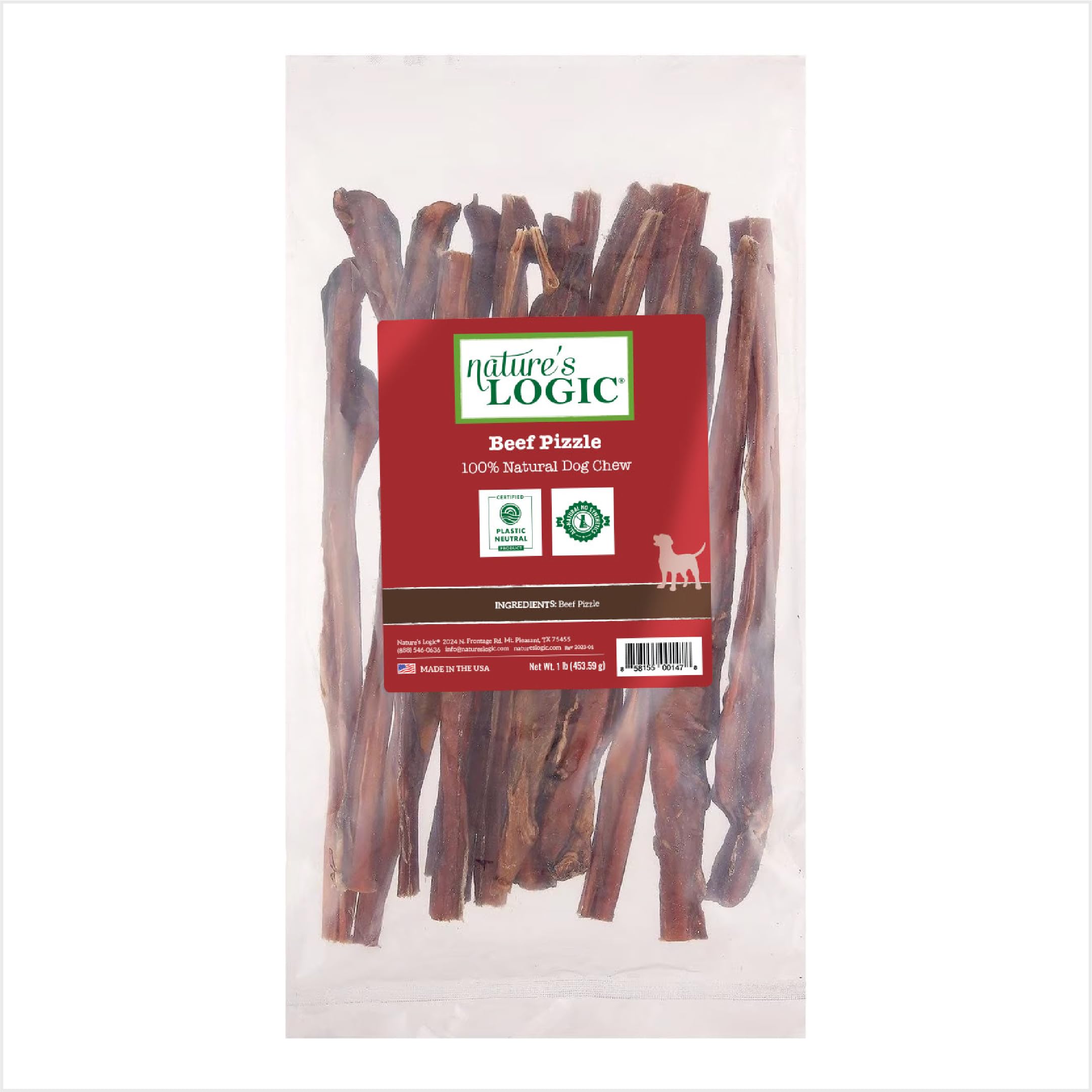 Natures Logic Beef Pizzle treat, 12 In., 1 Pack
