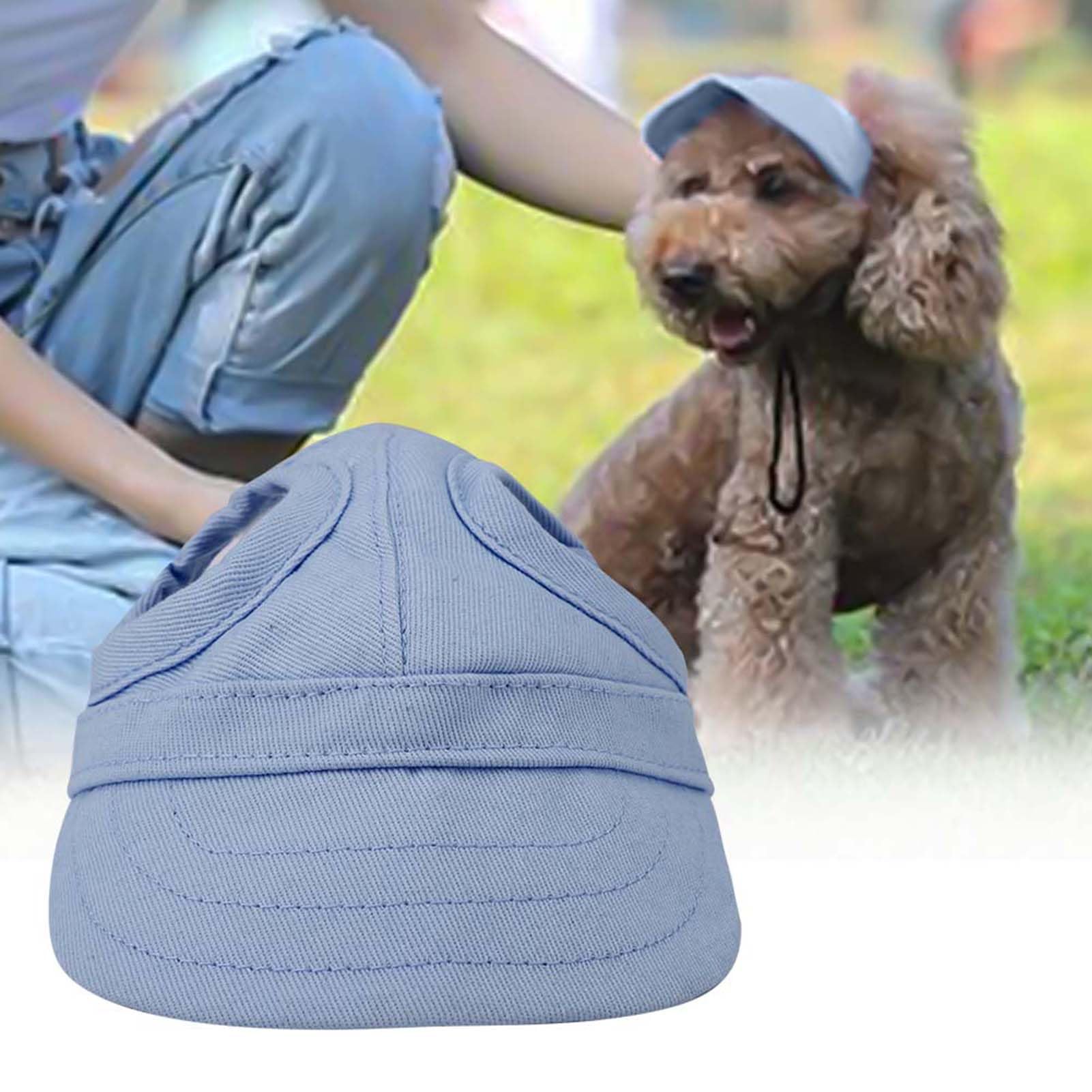 Generic Dog Baseball Cap, Dog Hats For Large Dogs Dog Cap Visor Sunbonnet Outfit Adjustable Dog Outdoor Sport Sun Protection Bas
