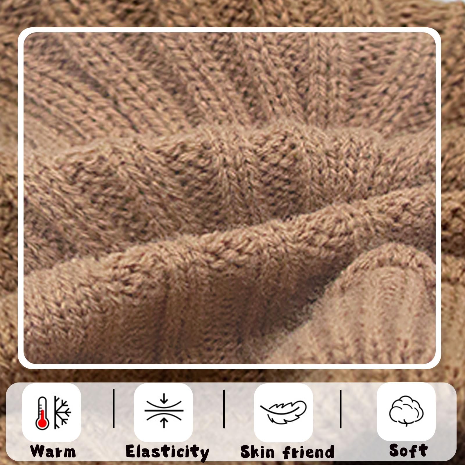 Puppy Sweater Dog Sweater For Small Dogs Winter Dog Knitted Sweaters Warm Puppy Clothes Turtleneck Pullover Sweater Thick Pet Kn