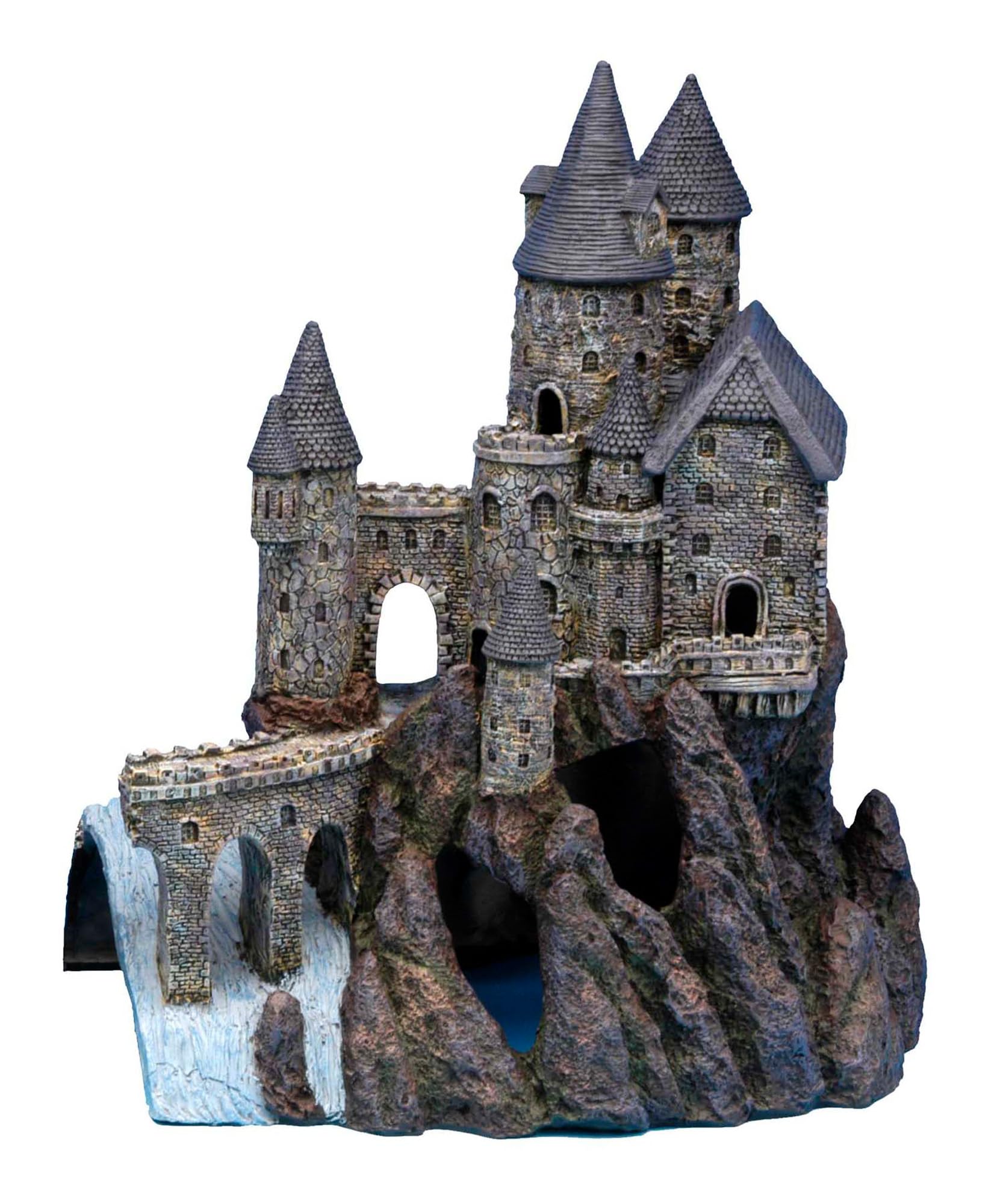 Penn-Plax Age-Of-Magic Wizard’S Castle Aquarium Decoration – Safe For Freshwater And Saltwater Fish Tanks – Extra Large – Part B
