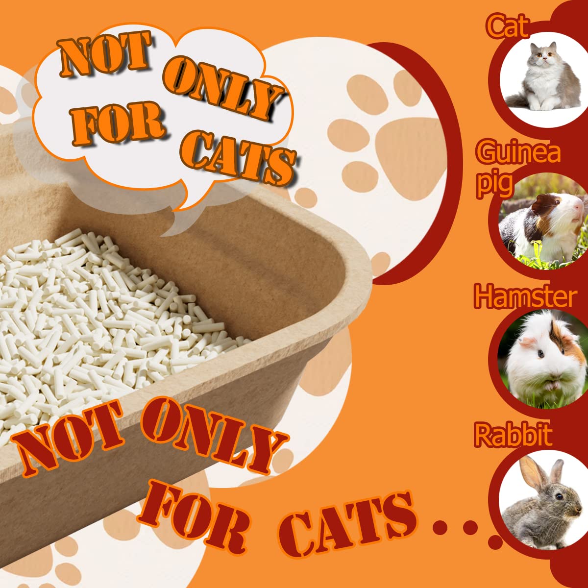 15 Pack Disposable Litter Boxes For Cats Paper Litter Tray Travel Toilet Cat Litter Box For Indoor Outdoor For Cat, Hamster, Gui