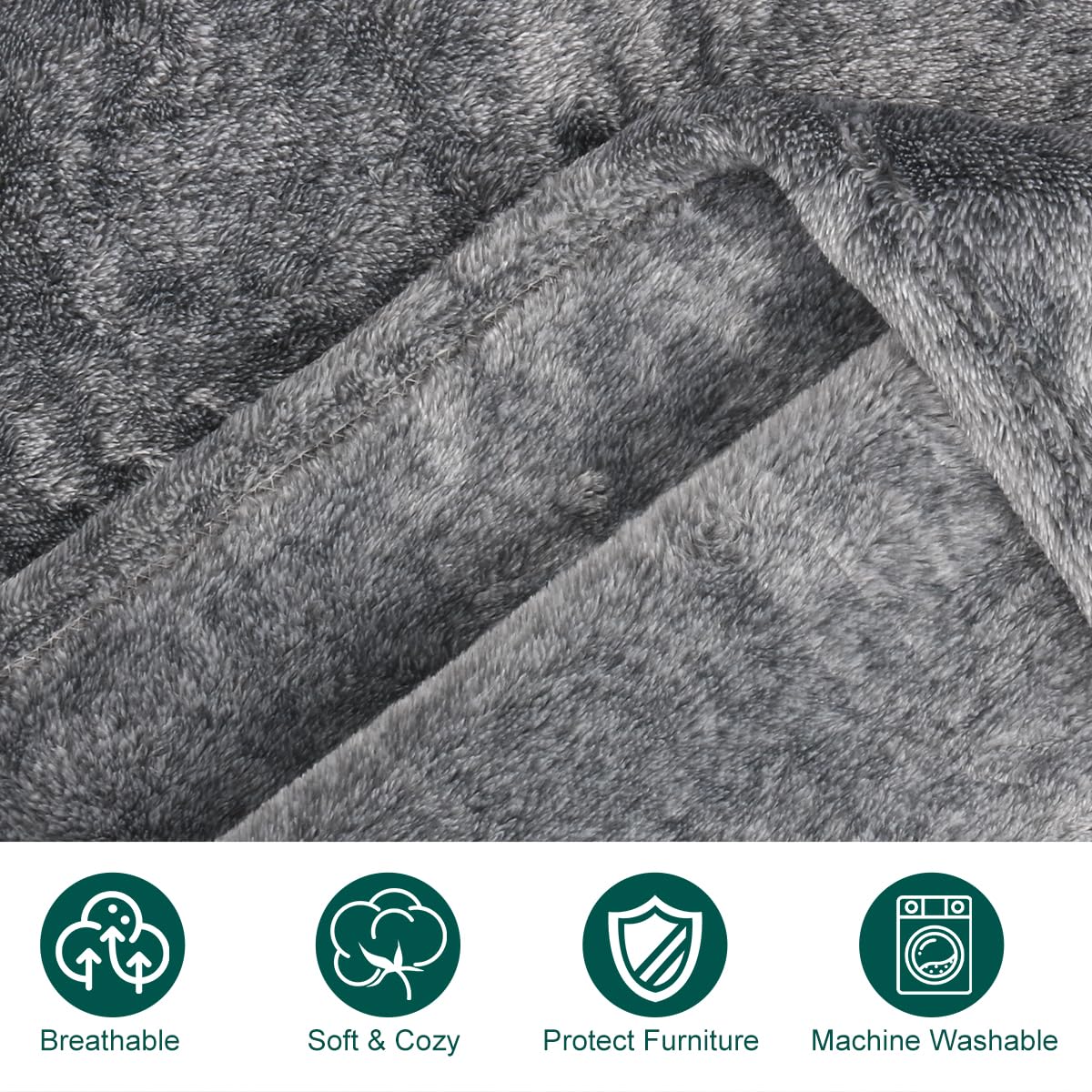 Onarway Dog Blanket Washable For Bed: Dog Blankets 78   X70    - Fluffy Soft Large Throw For Cat Puppy Kitten Dogs - Fleece Pet