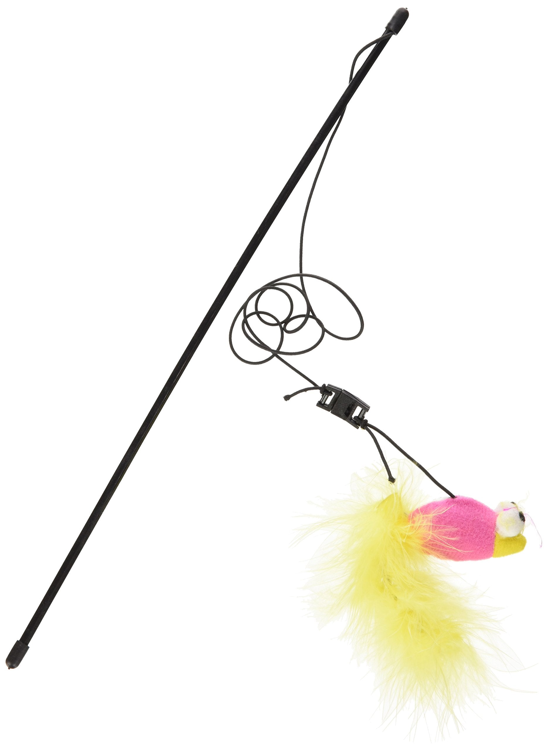 Ethical Feather Boa Toy With Wand And Catnip Cat Toy