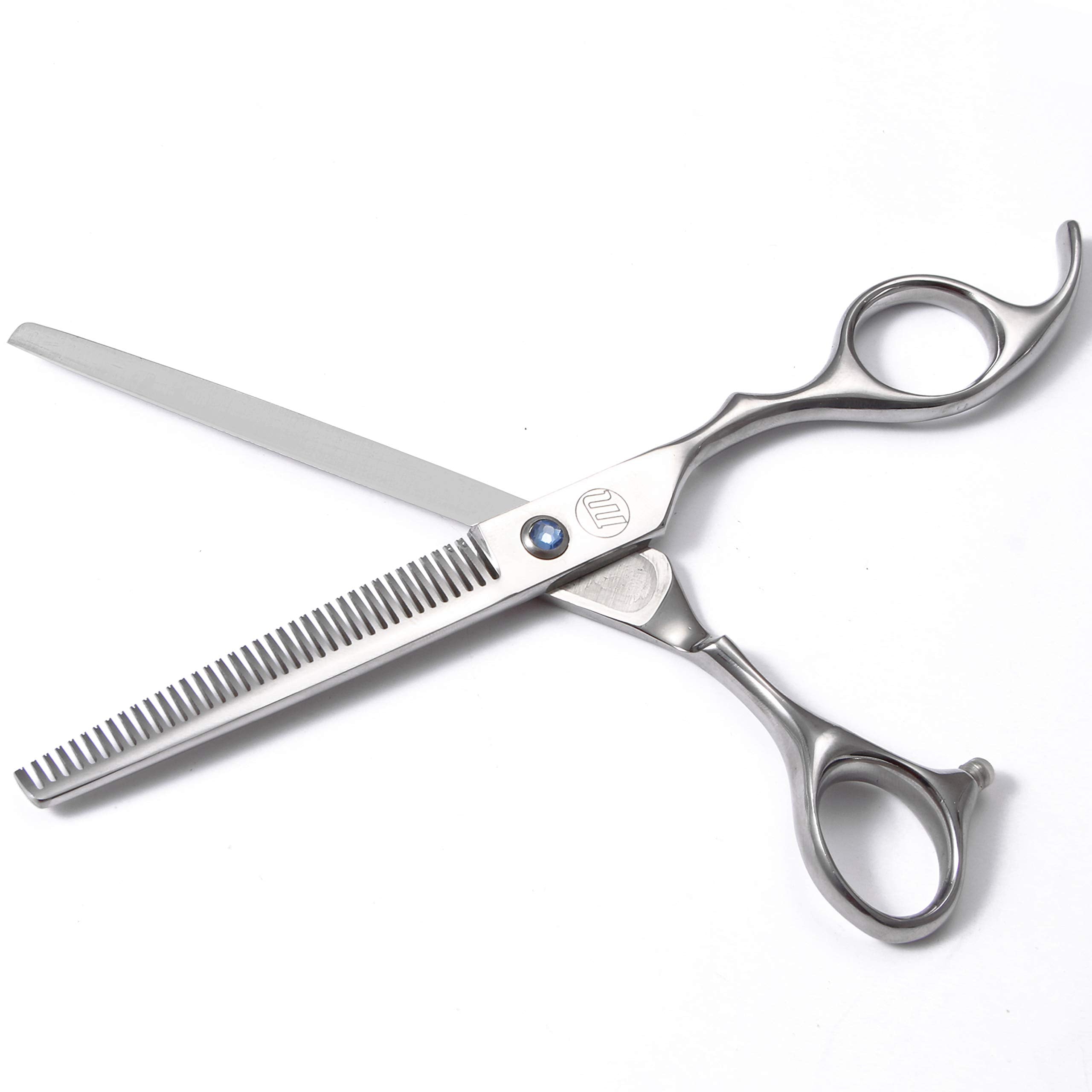 Professional Dog Grooming Scissors Set, 7 Inch/8 Inch Pet Grooming Scissors Chunkers Shears For Dog, Curved Dog Grooming Scissor