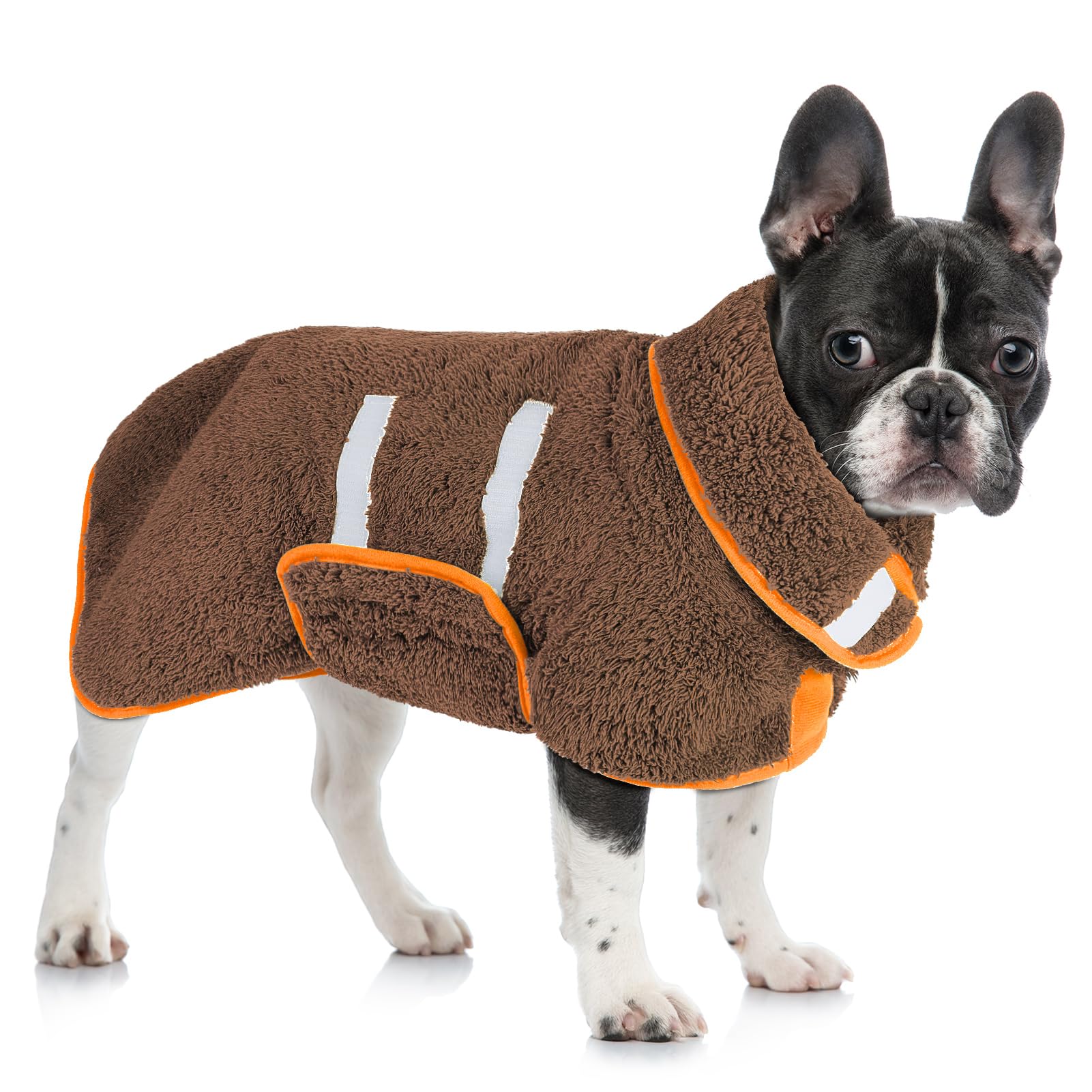 Super Absorbent Dog Bathrobe Towel For Large Dogs - Quick Drying Robe After Bath, Soft And Adjustable Coat To Keep Warm (S-Xxl)