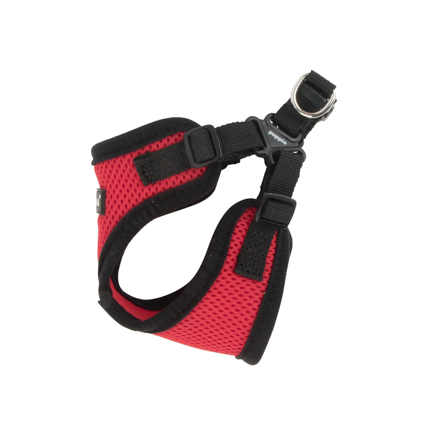 Puppia Red Soft Harness for Dogs, Large Pet Vest, Comfortable and Durable, Perfect for Outdoor Adventures