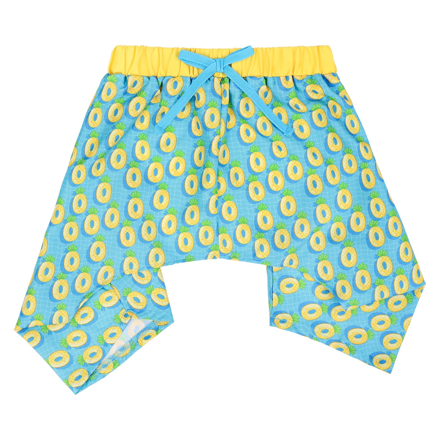 Hde Dog Swim Trunks Hawaiian Board Shorts Beach Pool Swimsuit For Xs To Xxl Dogs Pineapple Floats - M