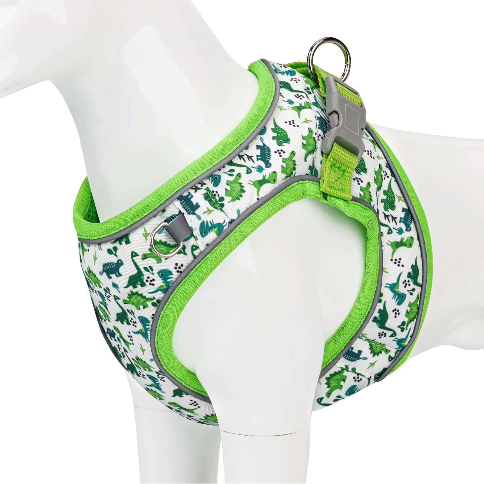 Dog Harness Small Sized Dog - No Pull Reflective Adjustable - Step-In For Small, Medium, Large Dogs & Cats- Easy Control, Comfor