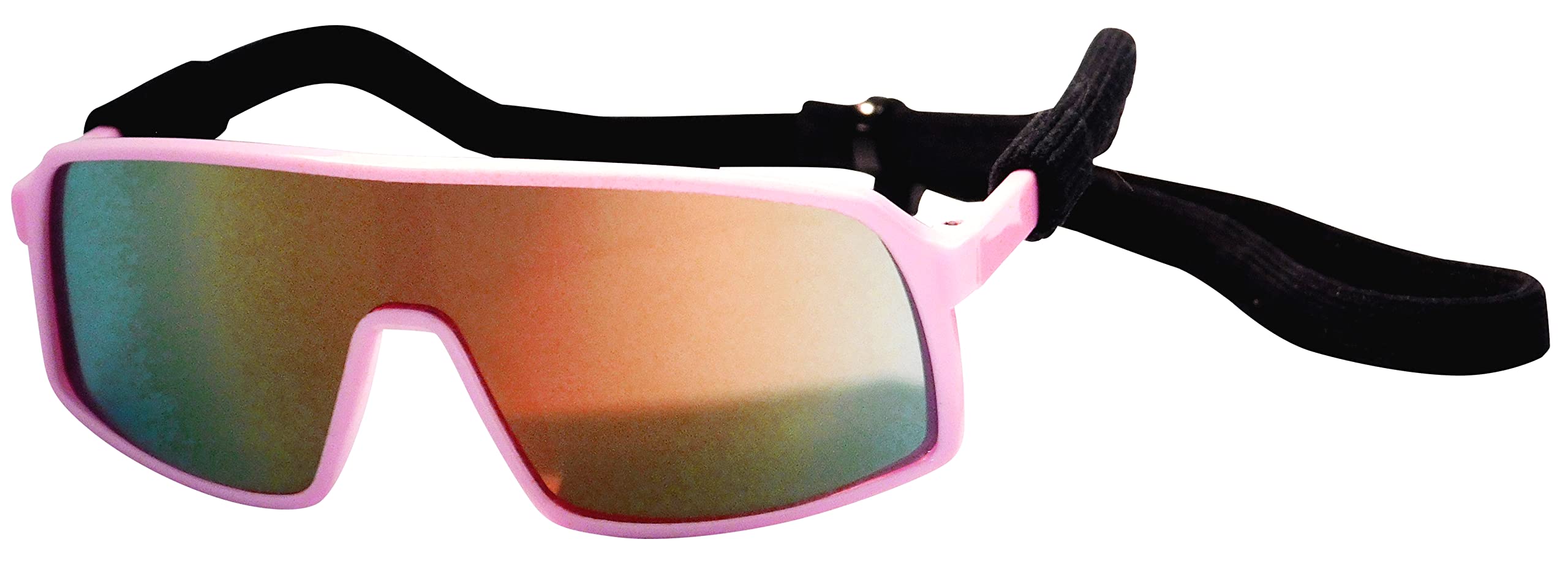 G010 Dog Pet Turbo Sports Sunglasses Medium Breeds 20-40 Lbs (Turbo Pink-Pink Mr)