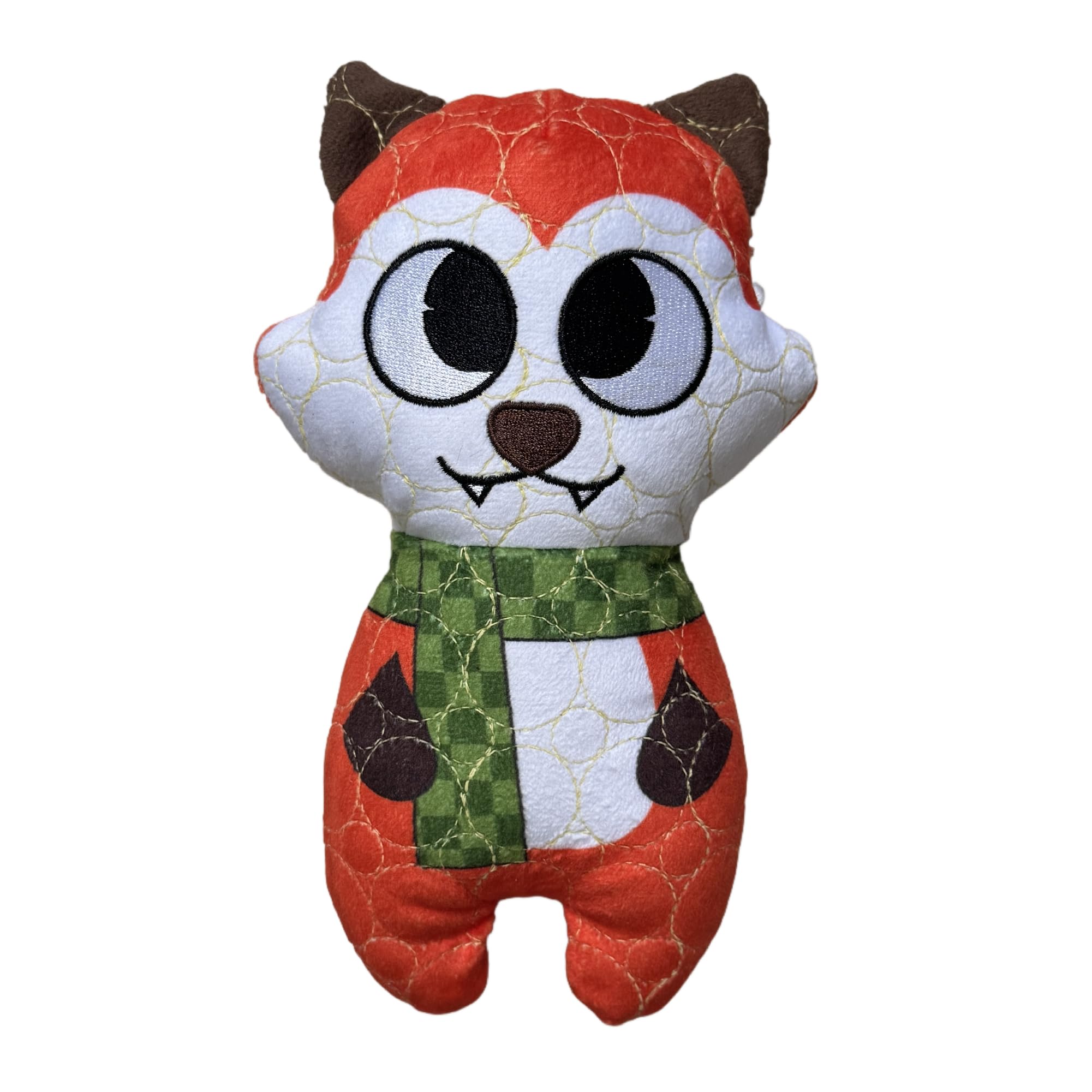 Bite Force -Durable & Strong Dog Toy Fox with Squeaker, Kevlar-Reinforced for Aggressive Chewers for Small Medium Large Dogs - O