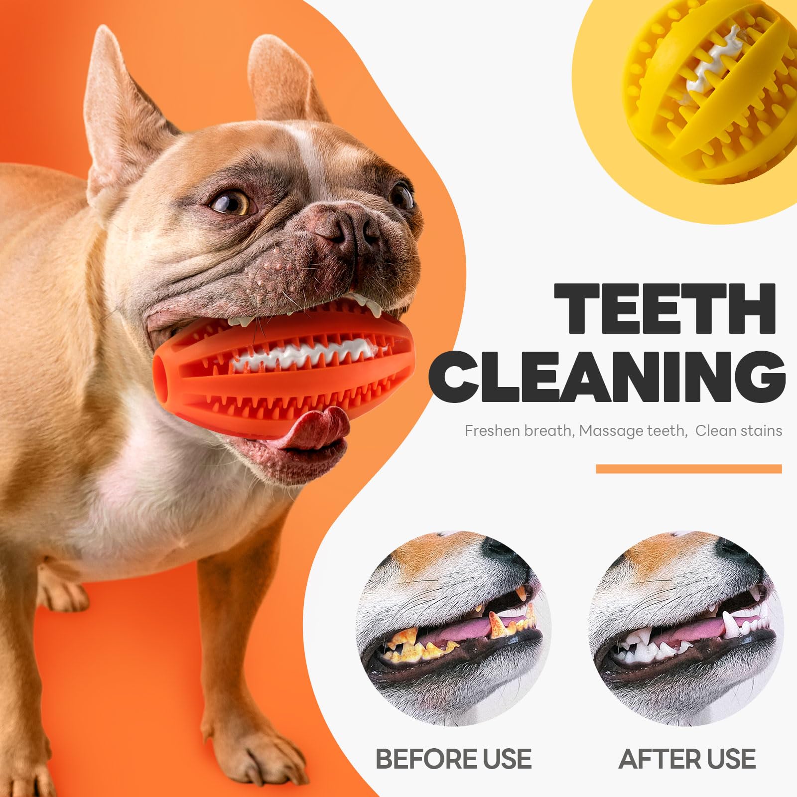 Volkee Puzzle Toy For Small & Smart Dogs, Interactive Chew Toys For Boredom, Enrichment Toys To Keep Them Busy, Treat Dispensing