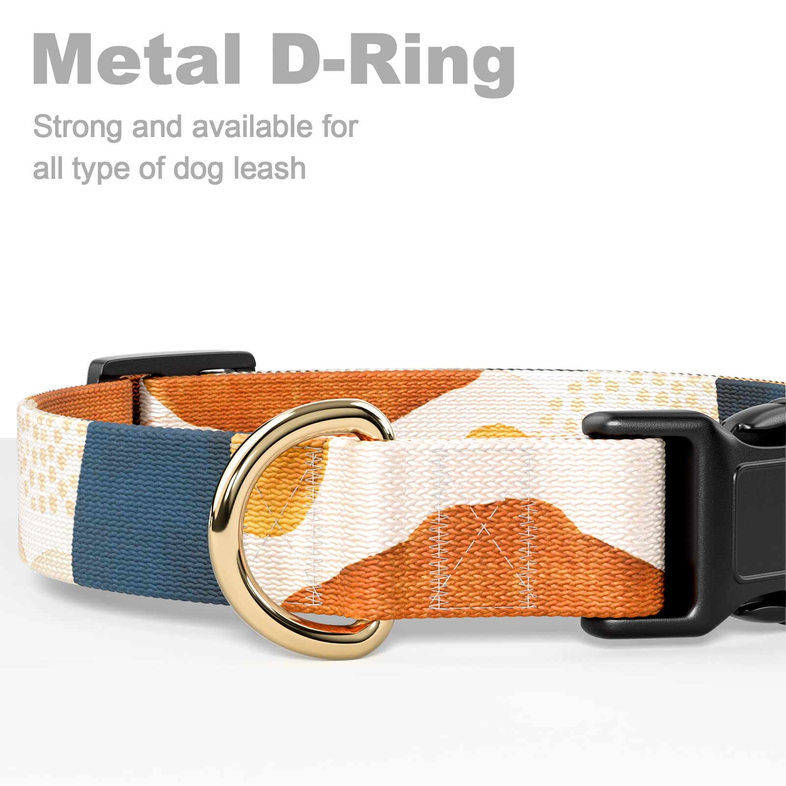 Rnivvi Dog Collar For Small Dogs, Cute Heavy Duty Adjustable Puppy Collar With Quick Release Buckle For Boy Girl & Female, Pet A