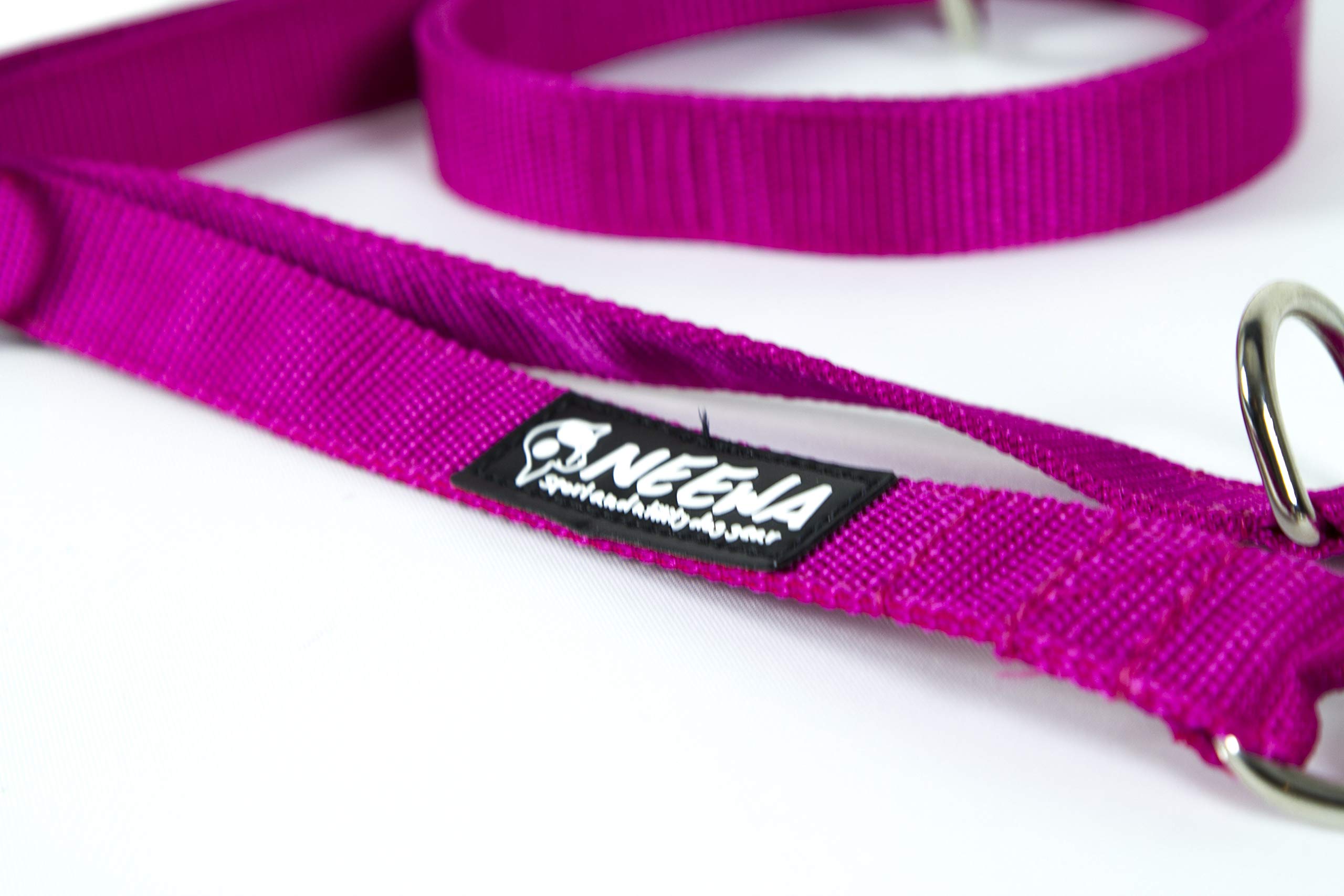 Neewa Adjustable Dog Leash (2M/6.5Ft, Black)