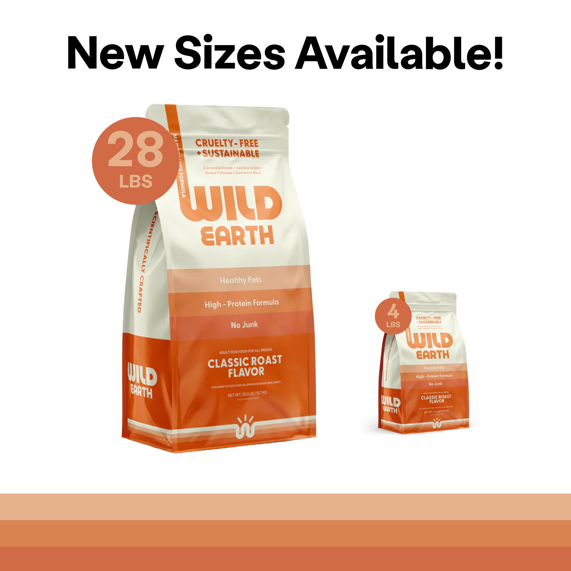 Wild Earth Vegan Dry Dog Food | Plant-Based Maintenance Formula | Vegetarian, Allergy Relief, Veterinarian-Developed for Complet