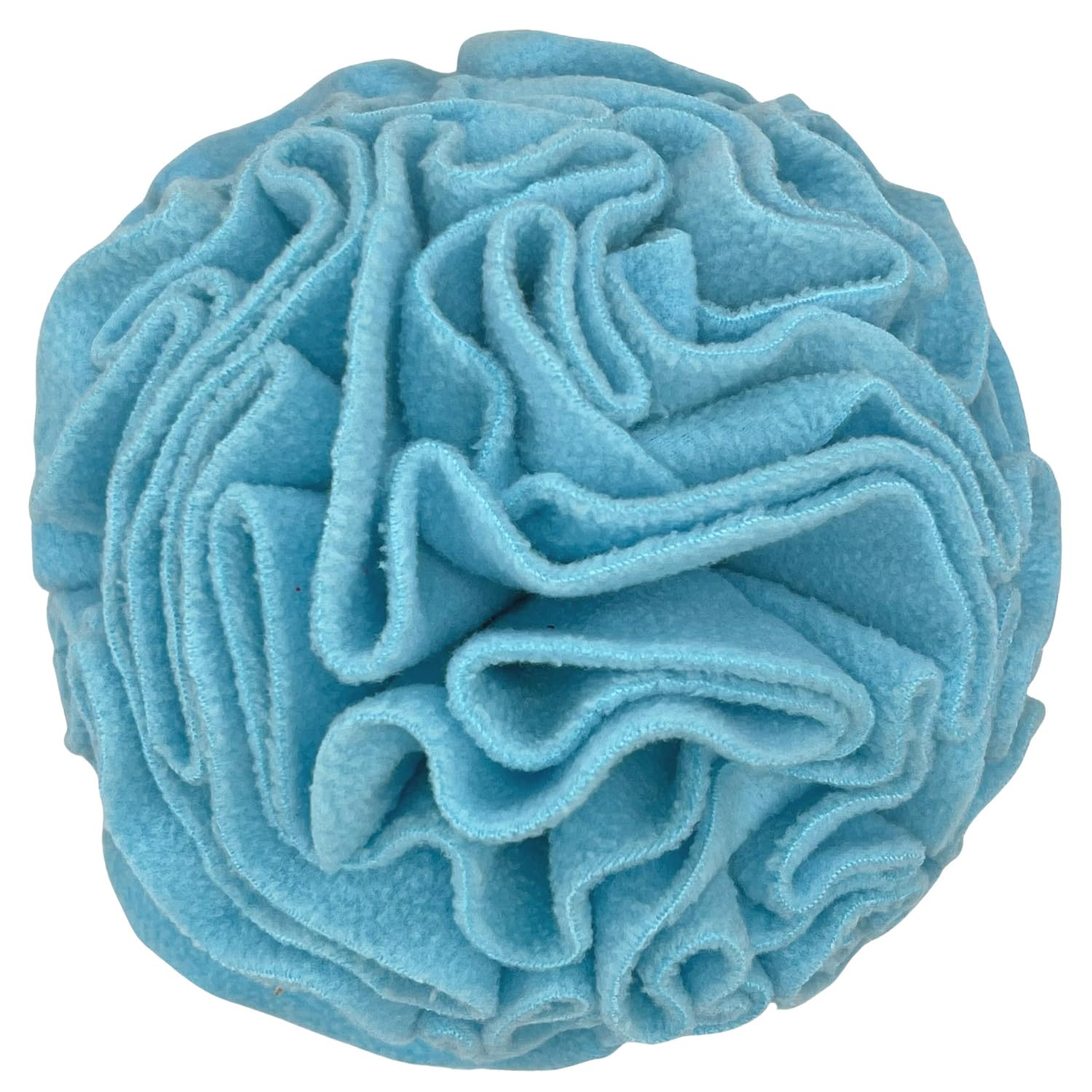 Glory To Dog Medium Breed Snuffle Interactive Foraging Dog Puzzle Ball Toy Blue Large