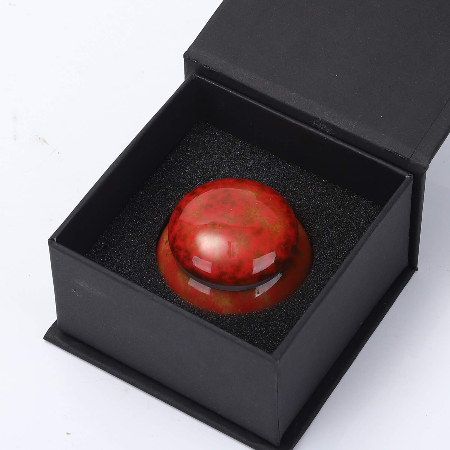 Small Urn for Human Ashes - 1.6'' Handicrafted Urn - Beautiful Tiny Keepsake Urns - Mini Urn Made of Ceramic - Hold 1.2 Cubic In