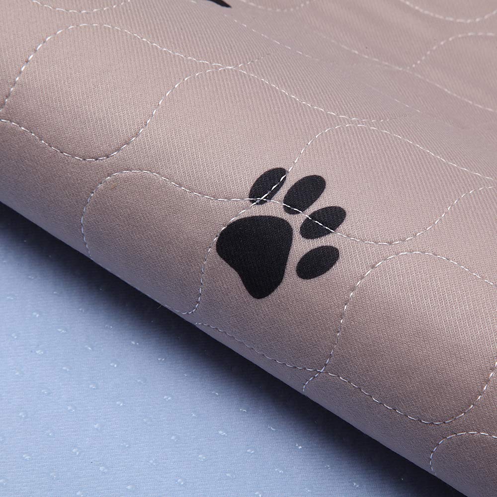Sincopet Washable Dog Pee Pads With Puppy Grooming Gloves,Puppy Pads,Reusable Pet Training Pads,Large Dog Pee Pad,Waterproof Pet