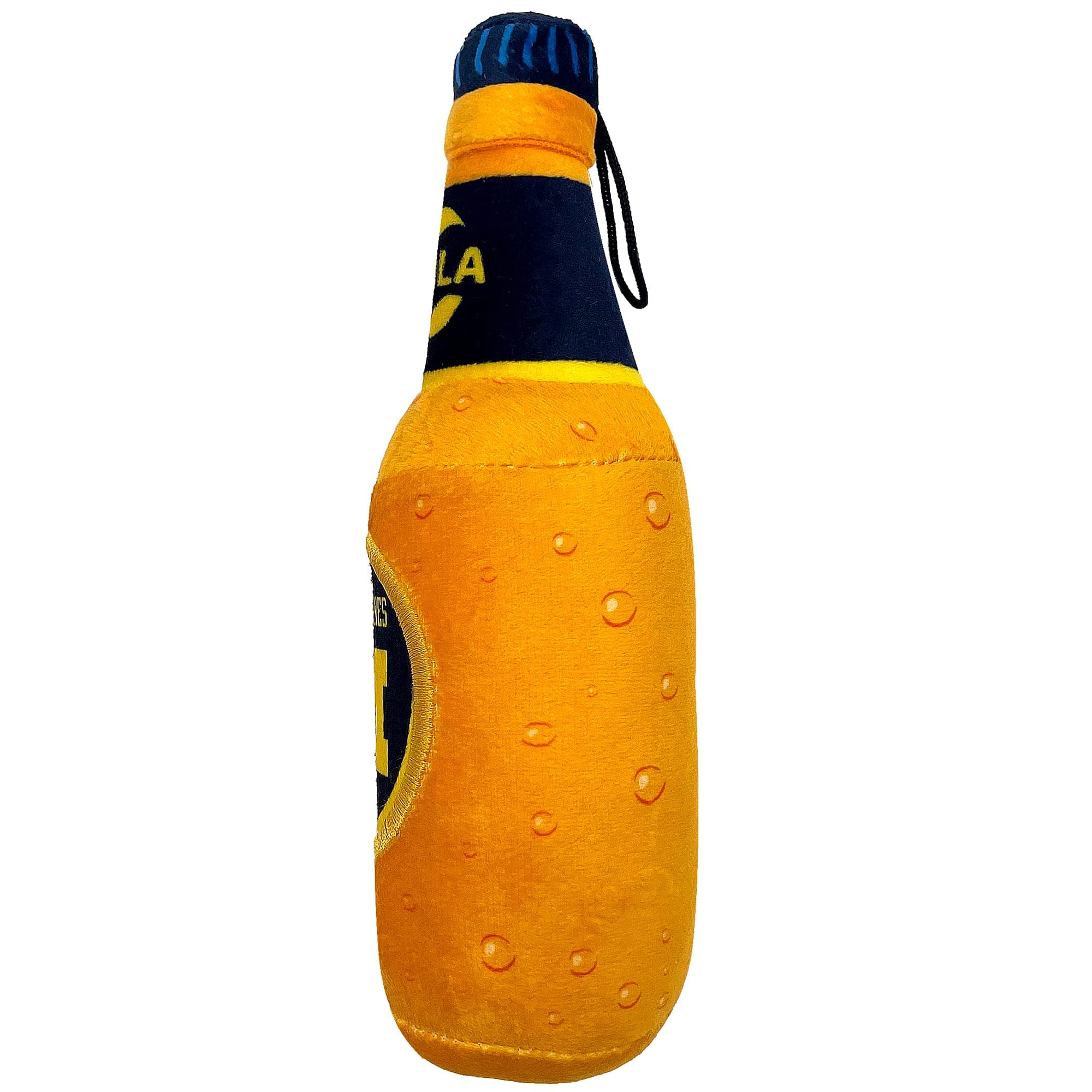 Ncaa Michigan Wolverines Beer Bottle Plush Dog & Cat Squeak Toy- Cutest Stadium Soda Bottle Snack Plush Toy For Dogs & Cats With