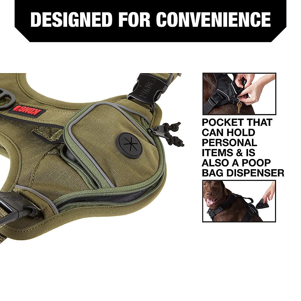Kong Ultra Durable Waste Bag Harness (Large, Green)