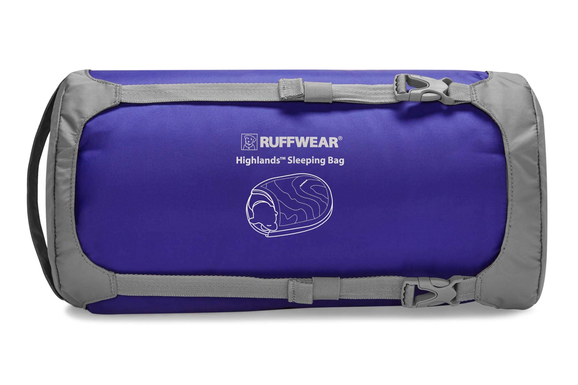 Ruffwear, Highlands Dog Sleeping Bag, Water-Resistant Portable Dog Bed For Outdoor Use