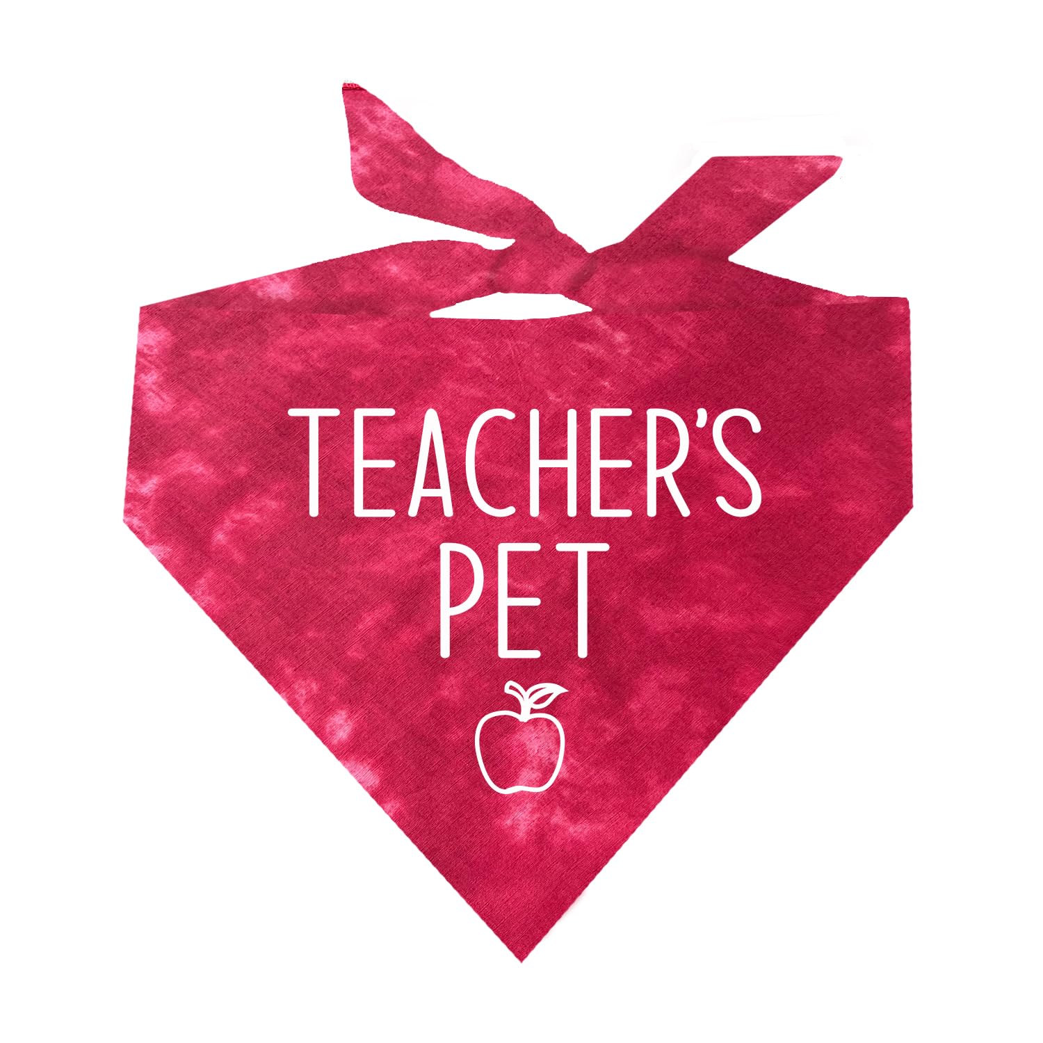 Teacher'S Pet Dog Bandana (Red Scrunch, Os 388)