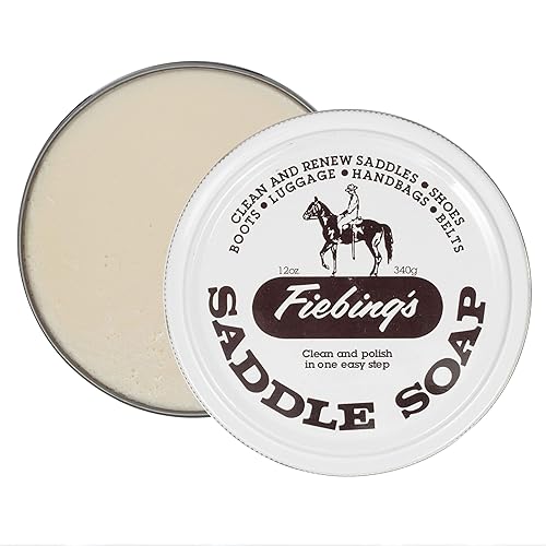 Fiebings Saddle Soap, 12 Oz, White