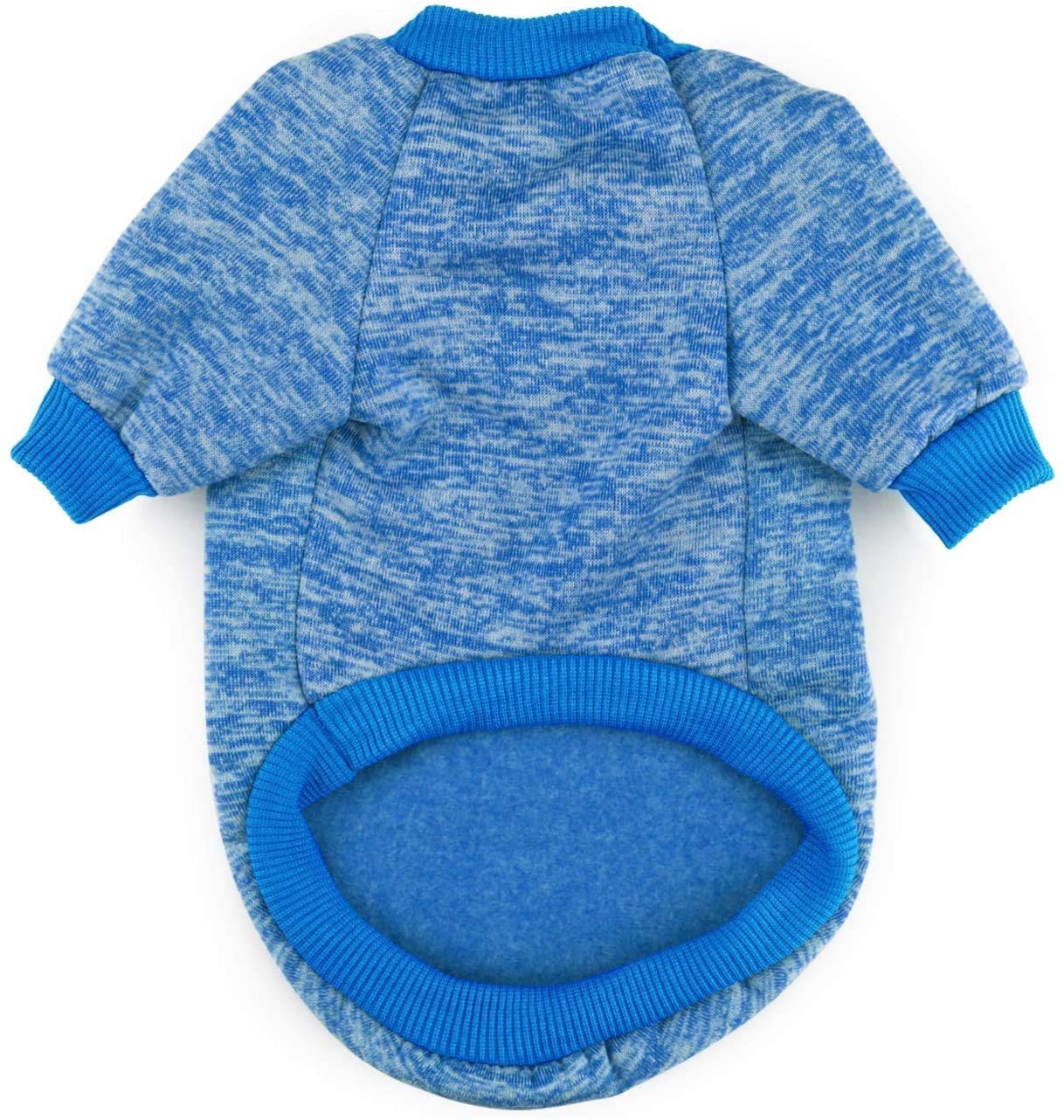 Idepet Pet Dog Classic Knitwear Sweater, Fleece Coat For Small,Medium,Large Dog,Warm Pet Dog Cat Clothes,Soft Puppy Customes (S,