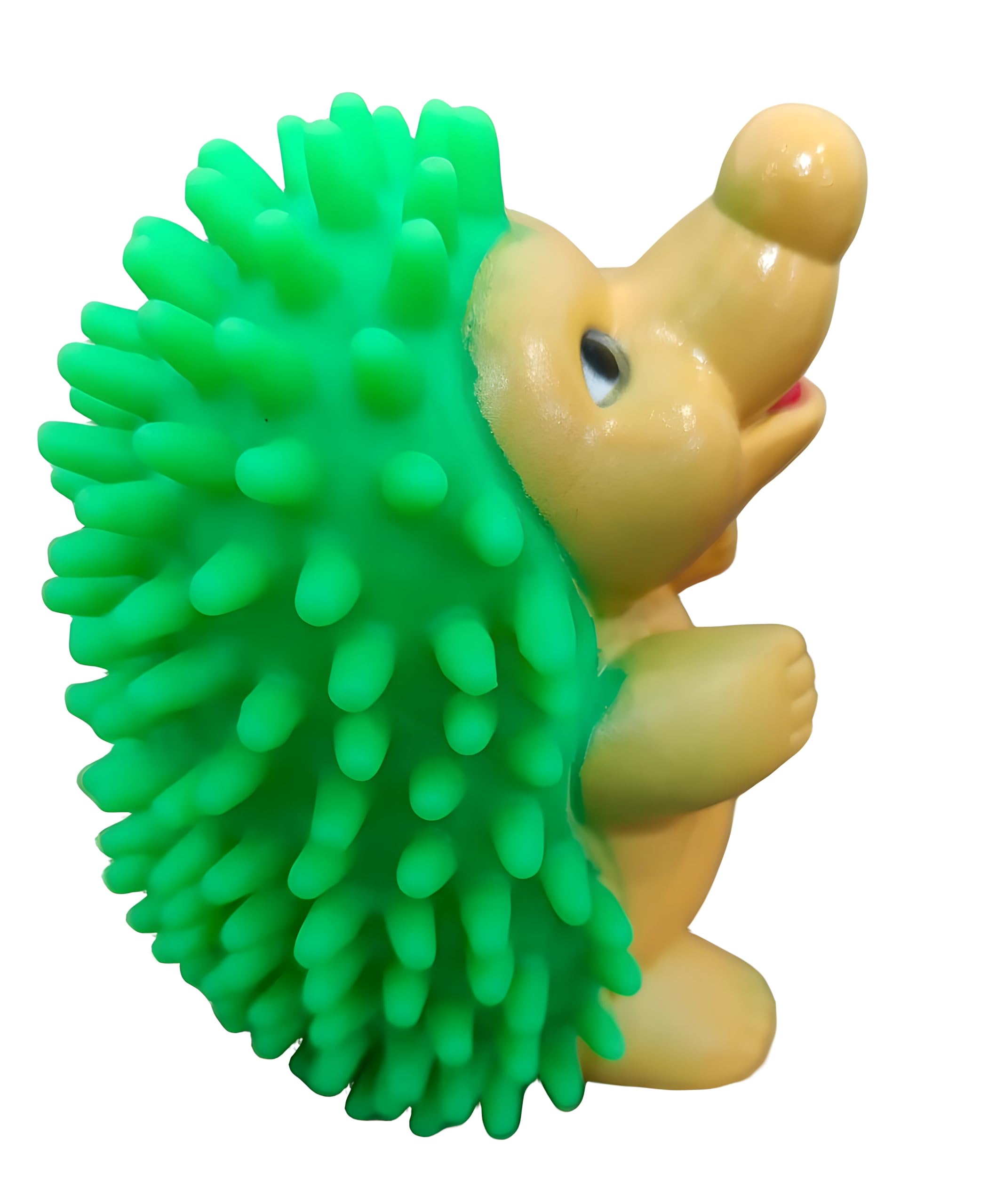 Petz R Us Chew Squeaky Hedgehog Toy For Dogs  Durable, Interactive, NonToxic Chew Toy For Play, Teething, And Dental HealthGr