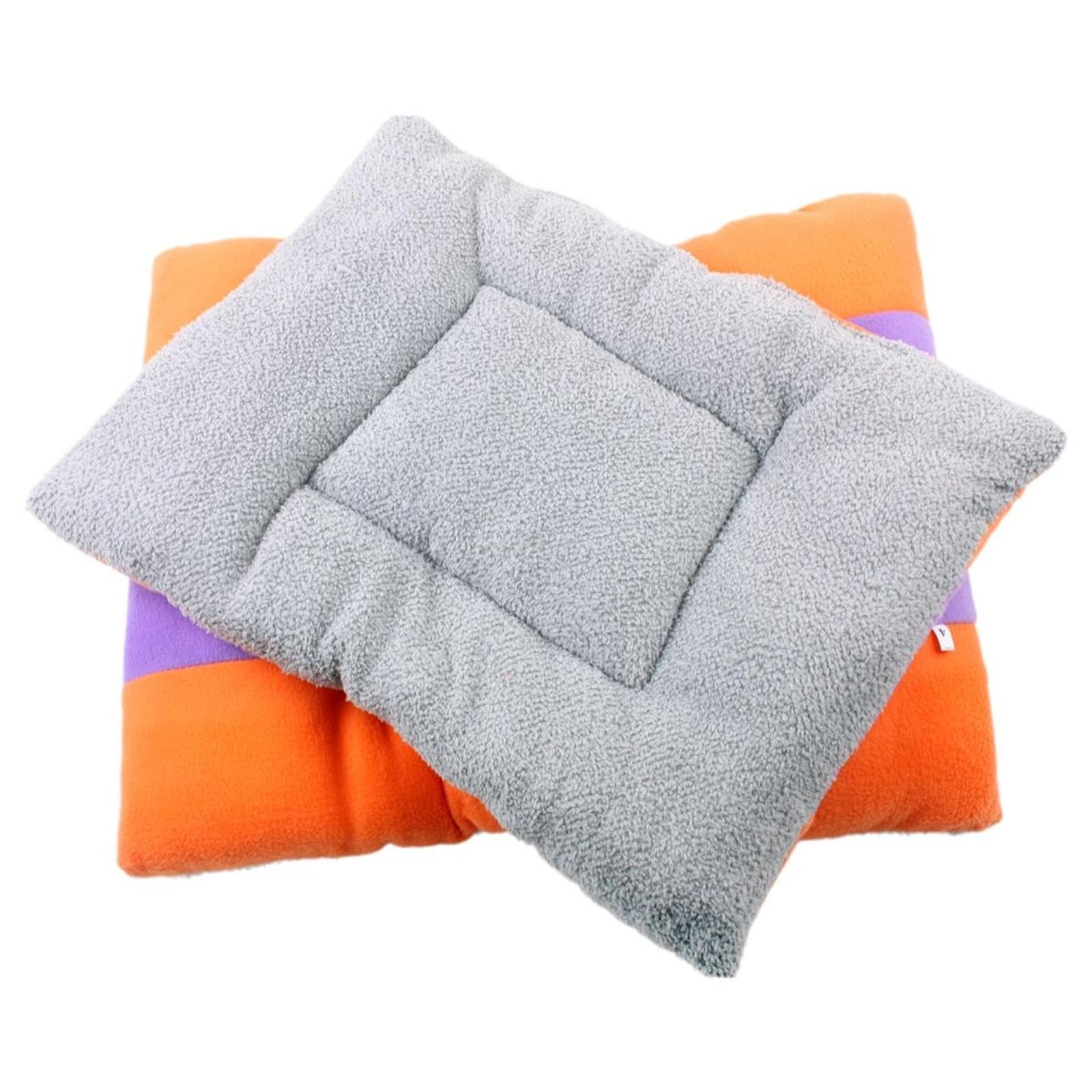 Bnf Dog Bed Mat, Plush Warm Fleece, NonSlip, Easy to Clean, Winter Pet Blanket Color Block 88 * 73cm | Home & Garden | Furnitur