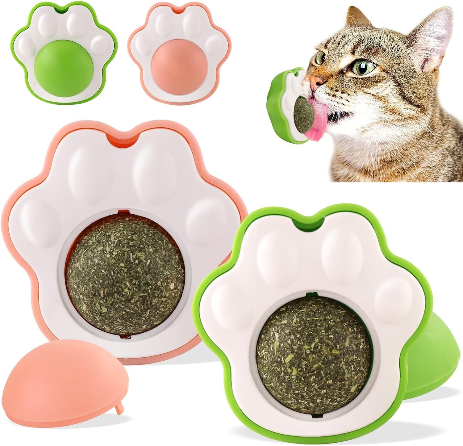 Dog Trust Art Roll Over Image To Zoom In Catnip Ball Toy Cat Mint Ball Natural Catnip Teeth Cleaning Playing Chew Claw Toy For S