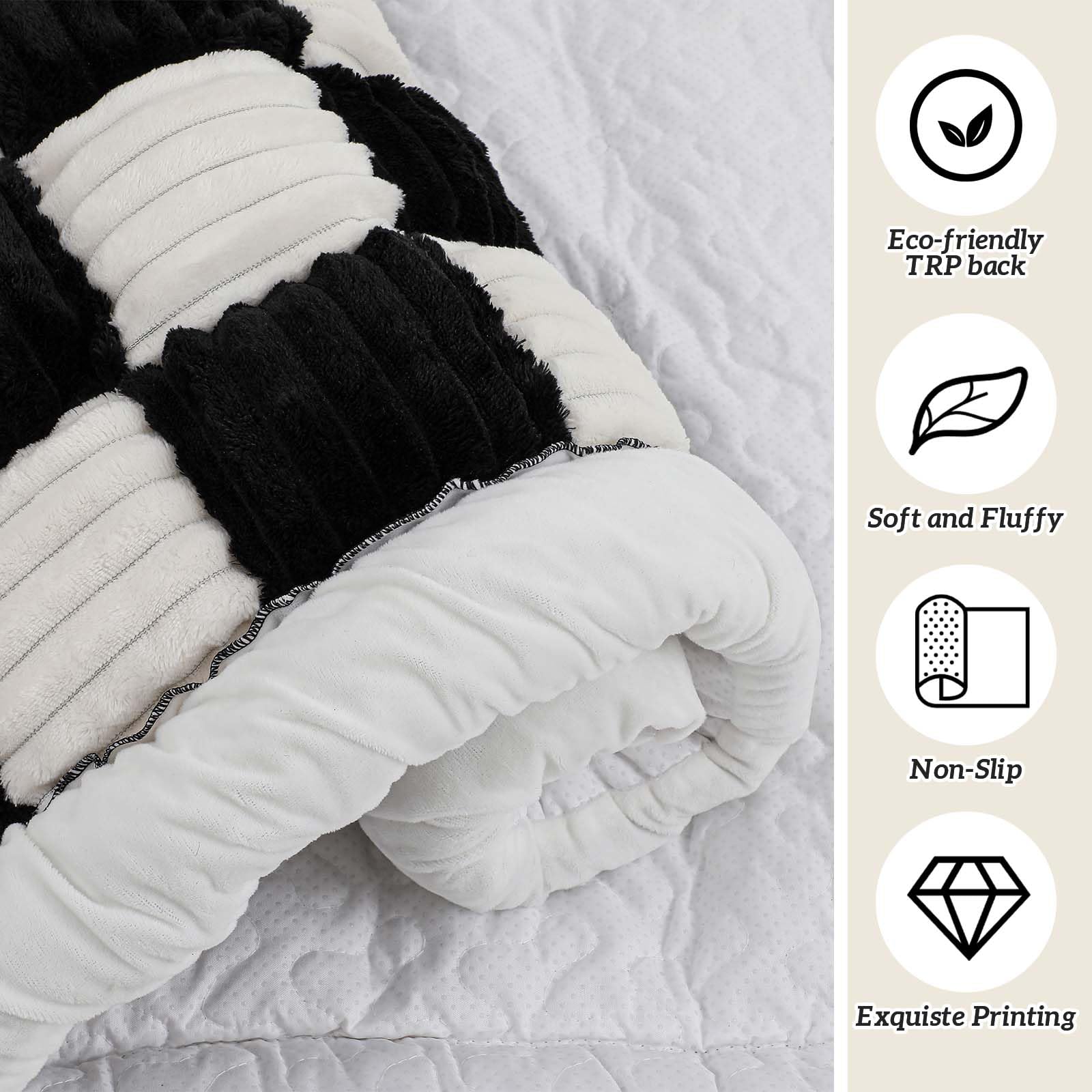 Maasechs Pet Couch Cover Plaid Dog Bed Mat Car Seat Protector Anti Slip Bottom Washable Blanket For Dogs Sofa Protector Travel B
