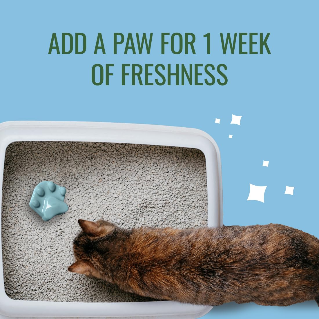 Citrus Magic Pet Odor Control 'Paws' For Litter, Fresh Linen, 6-Count, 6 Oz (Pack Of 6)
