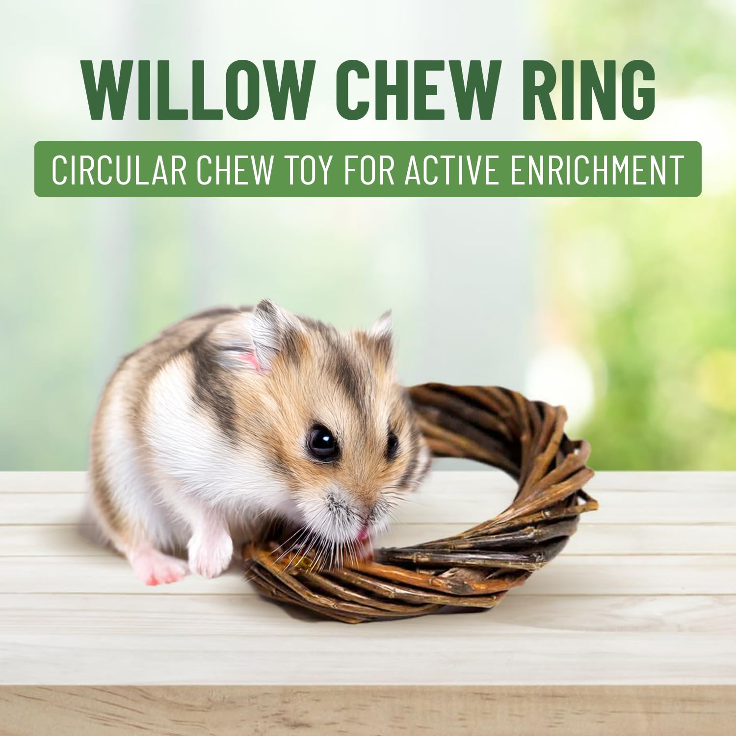 Small Pet Select - Tiny Paws Willow Play Pack, Natural Toys and Chews for Rabbits, Guinea Pigs, and Other Small Animals