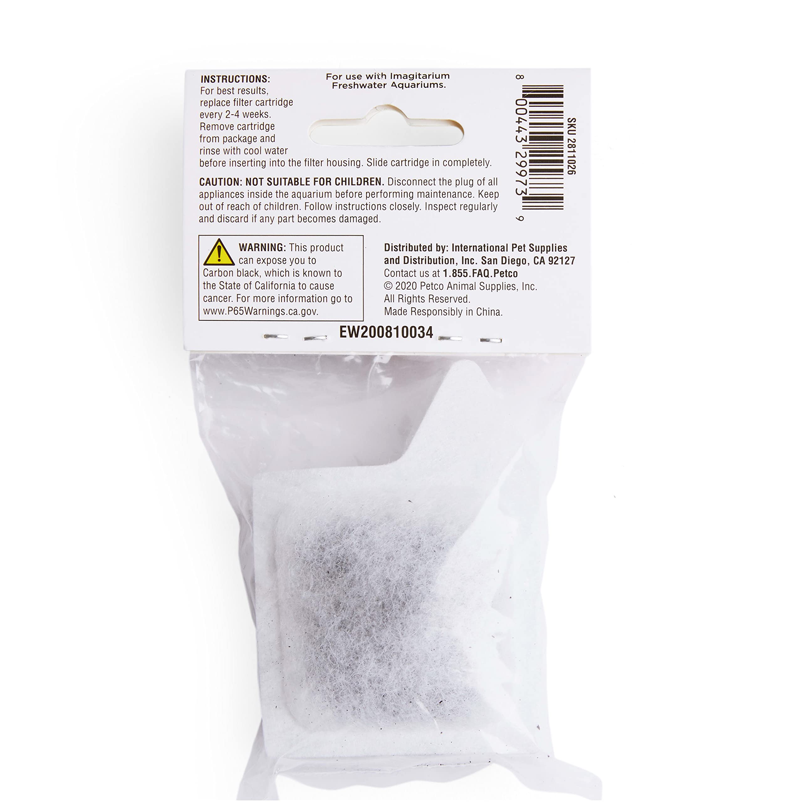 Petco Brand - Imagitarium Replacement H Mini Filter Cartridges, Pack Of 3, 3 Gm
