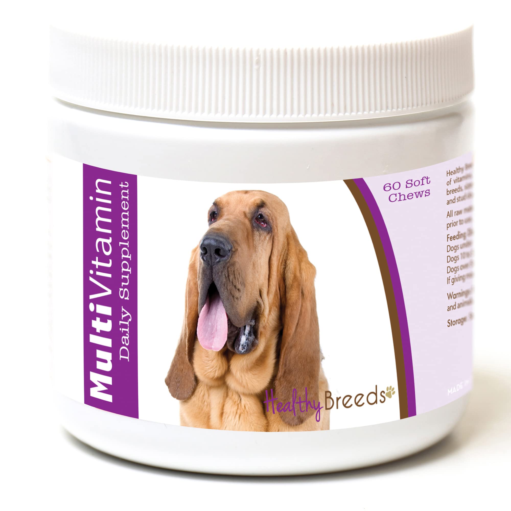 Healthy Breeds Bloodhound Multi-Vitamin Soft Chews 60 Count