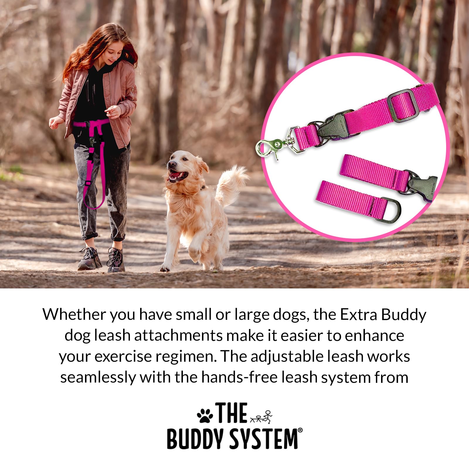 The Buddy System Extra Buddy Regular Pink