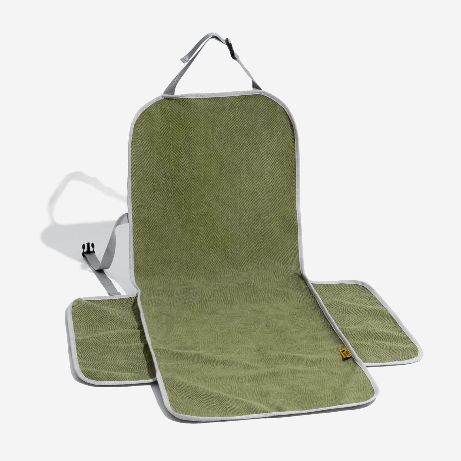 Funnyfuzzy Chenille Dog Car Seat Cover For Pets, Waterproof Car Seat Protector With Nonslip Bottom, Scratchproof Soft Dog Seat C