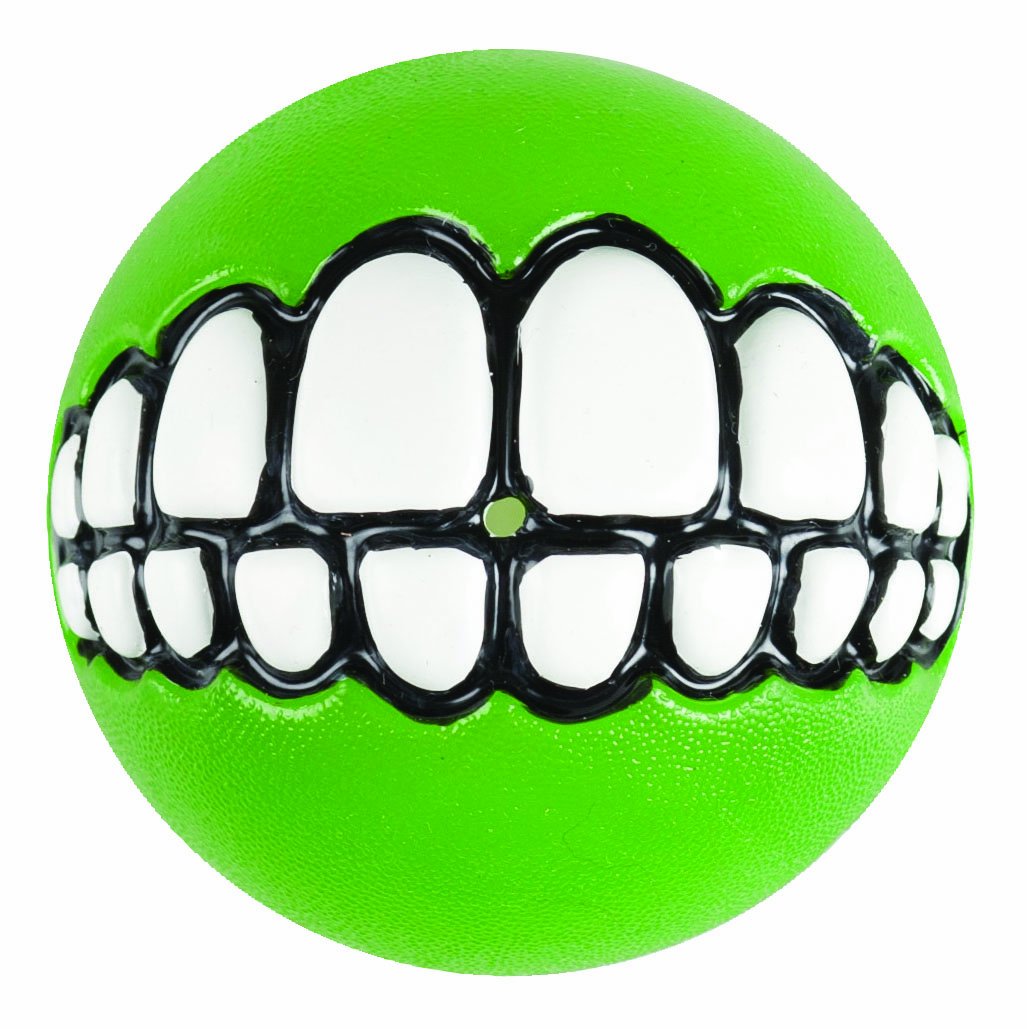ROGZ GR02-L Fun Dog Treat Ball in various sizes and colors, Medium, Lime