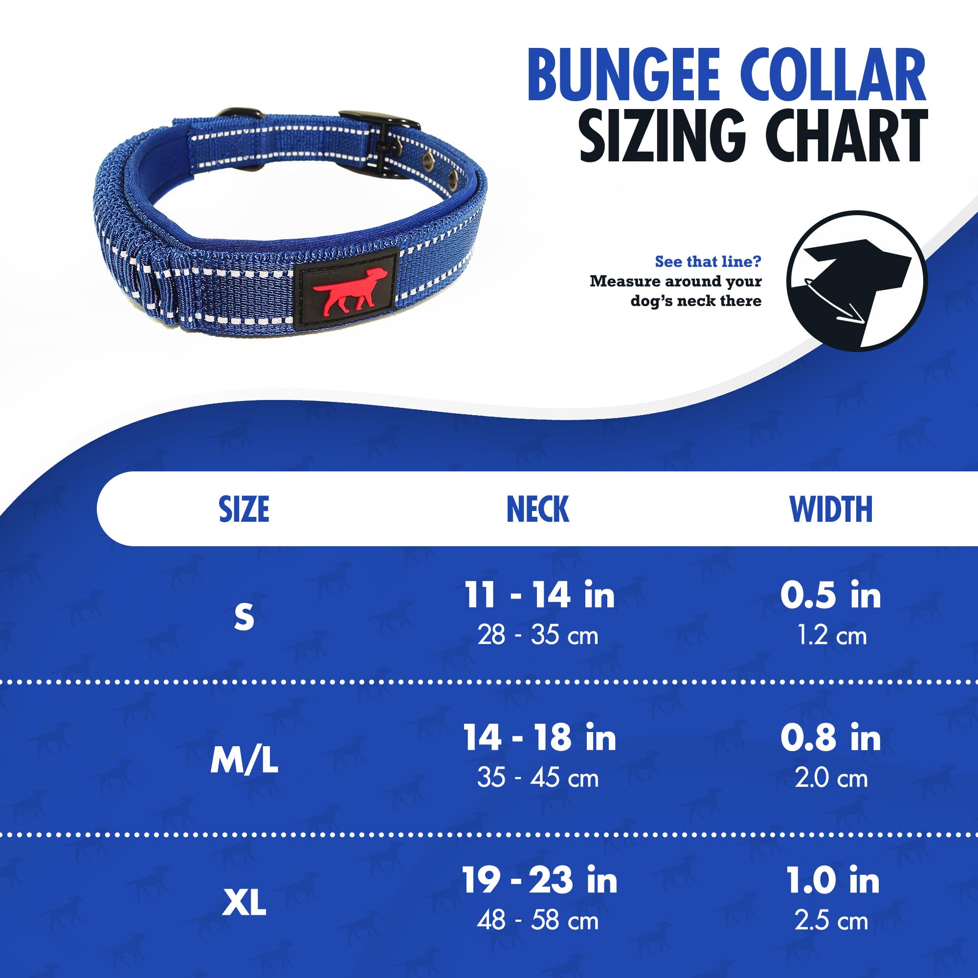 Heavy Duty Dog Collar With Handle  Ballistic Nylon Heavy Duty Collar  Padded Reflective Dog Collar With Adjustable Stainless Ste